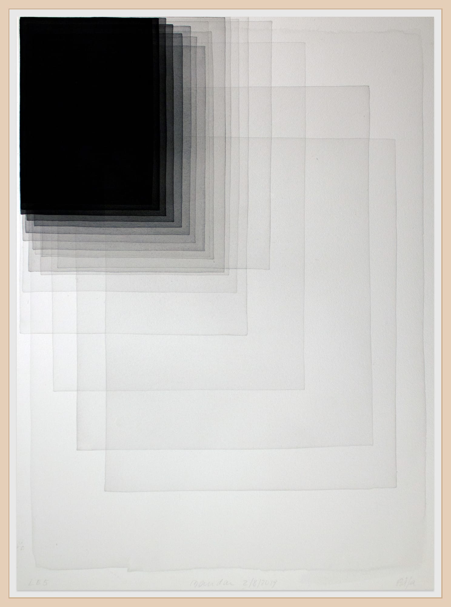 Joachim Bandau, Untitled, 2019