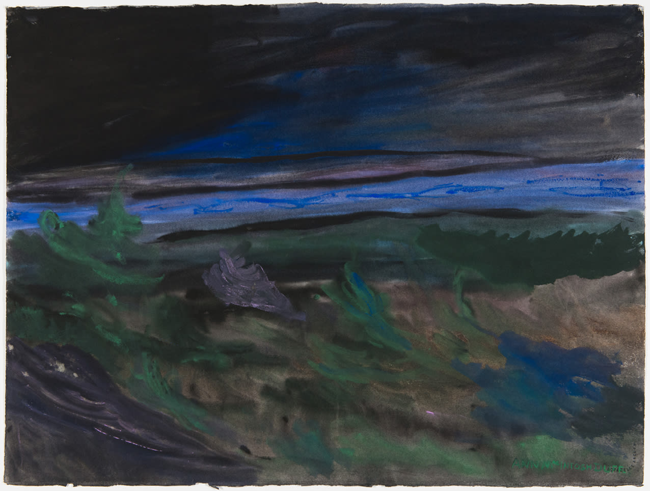 Ann MacIntosh Duff, Northern Night, 1974