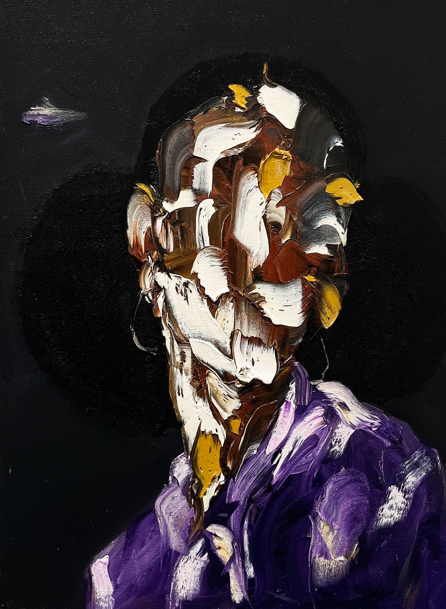 Moses Salihou, Projection, 2024