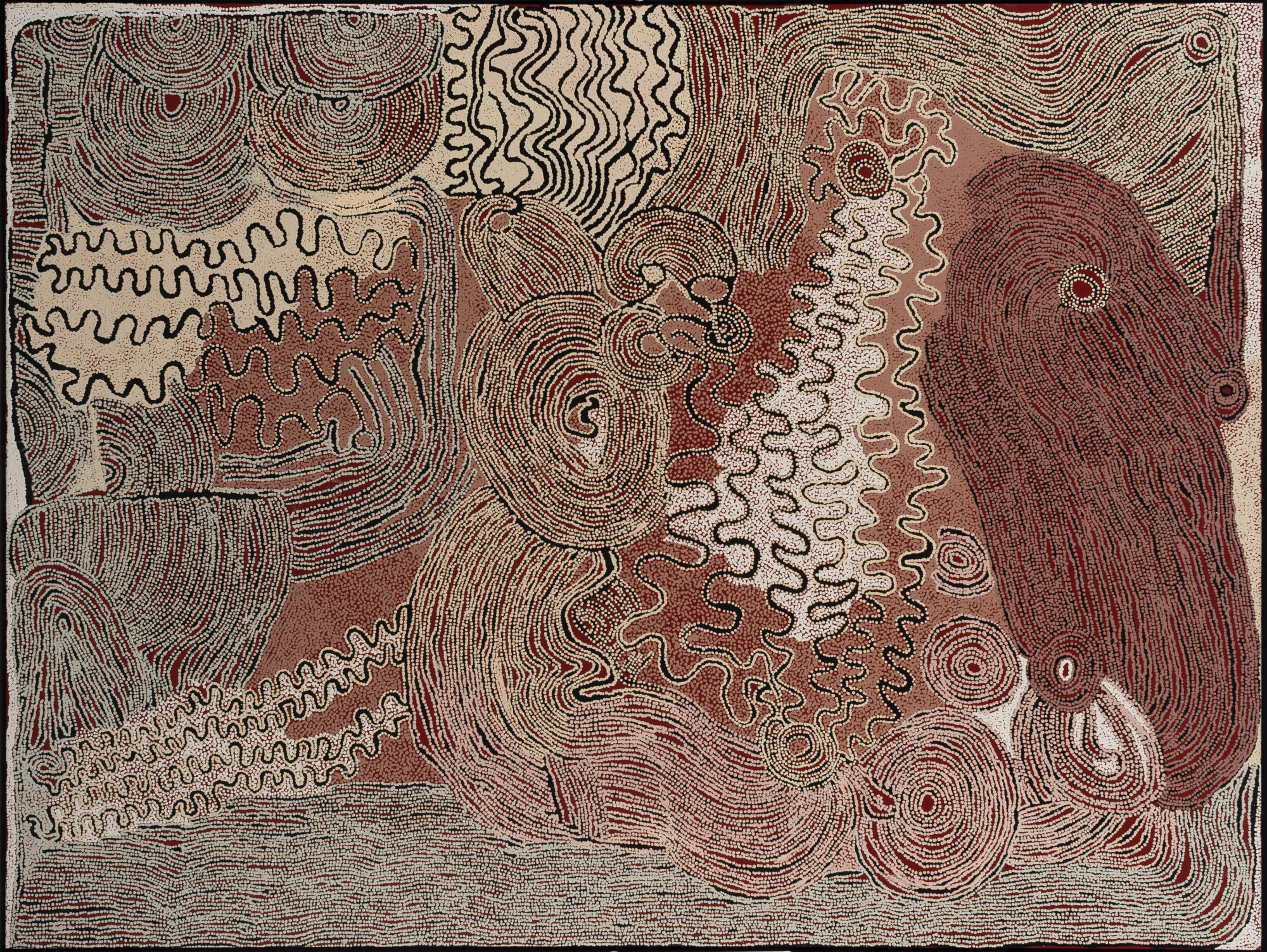 Esther Giles Nampitjinpa, Untitled 1