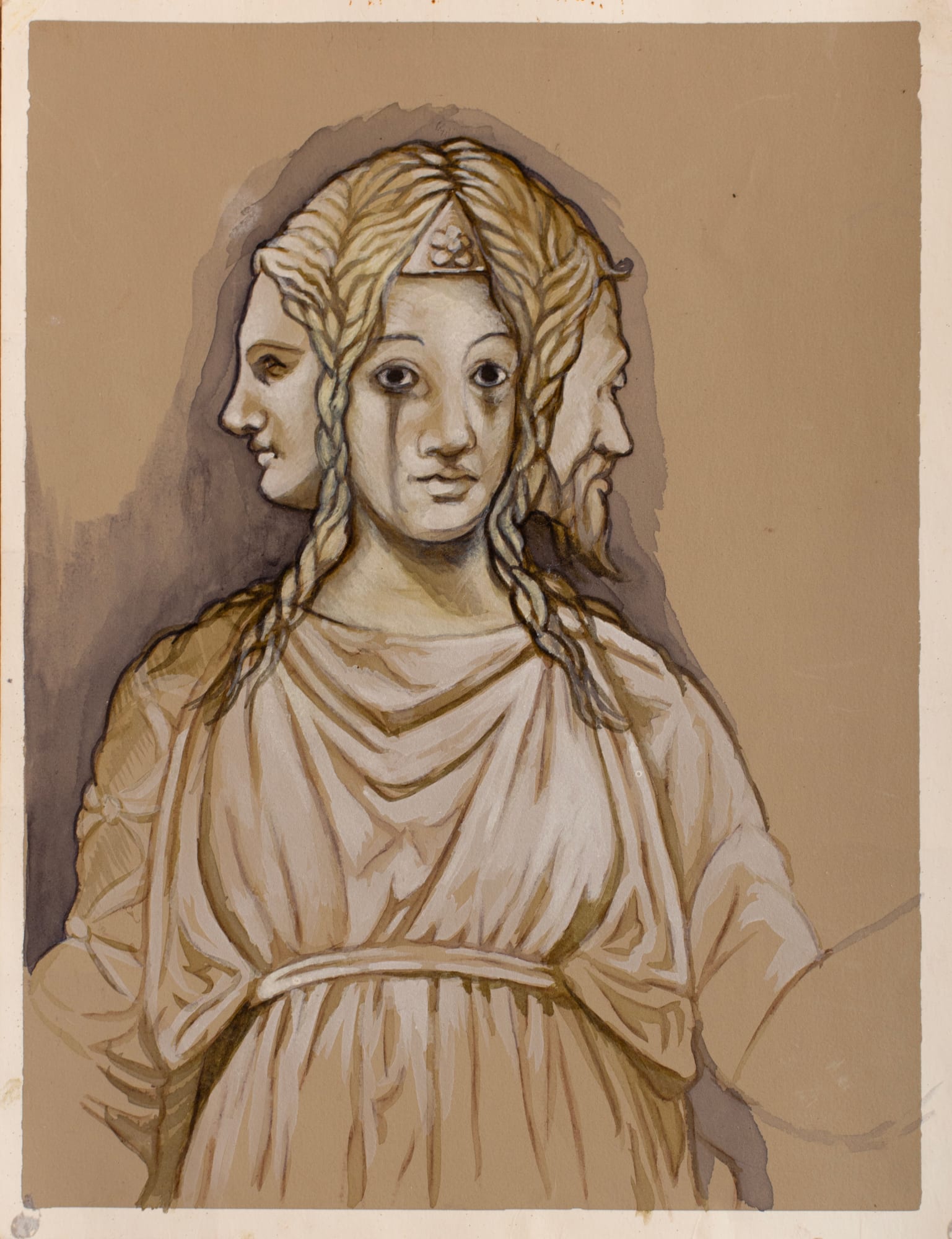 Eolo Paul Bottaro, Study for Iside Project, 2024