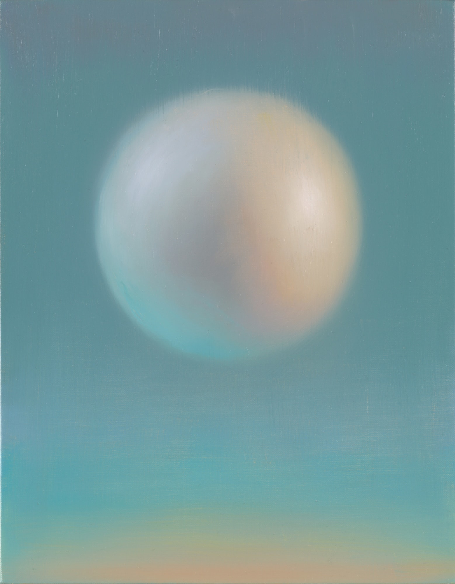 Louise Feneley, Weather Project - Blue Day, 2024