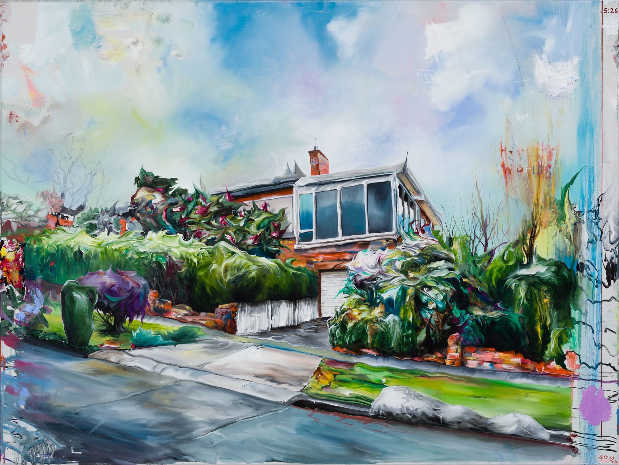 Josh Foley, Suburban Anarchy (Simone Weil entertains the Queen of the Stoner Bois), 2024