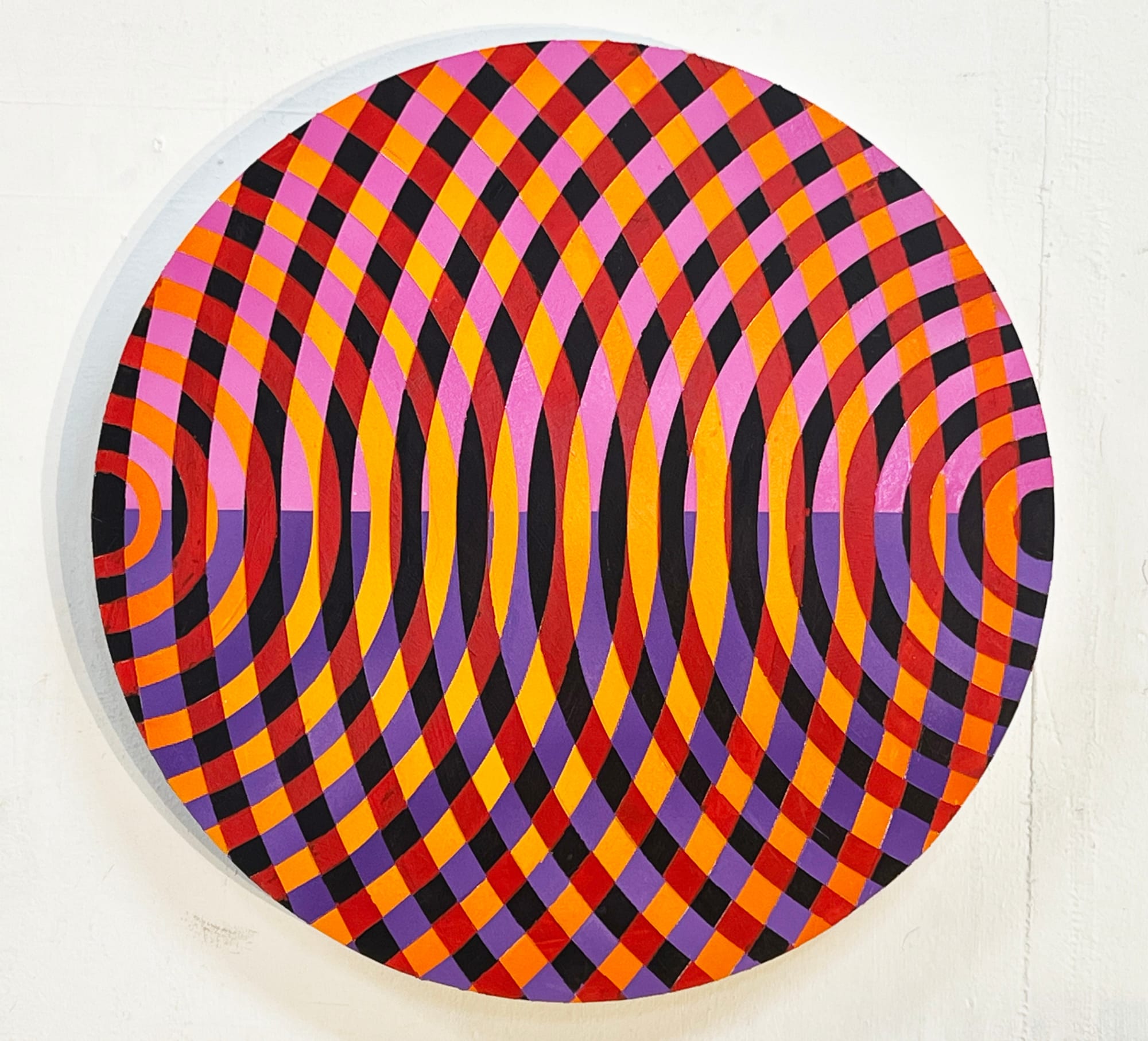 John Aslanidis, Circular Sonic Fragment no 28, 2024