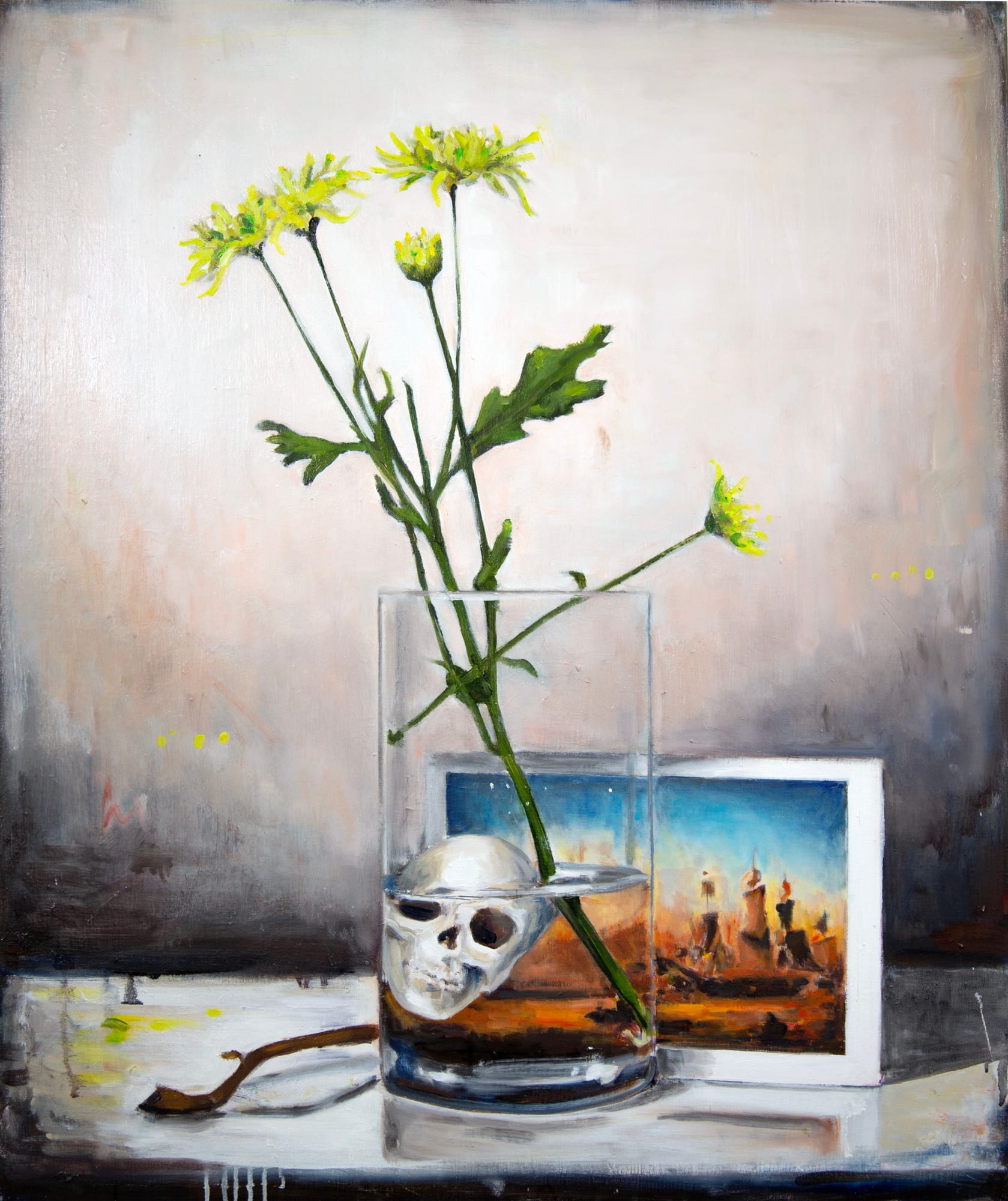 Fabrizio Biviano, We are setting sail to a place on a map from which no one has ever returned, 2024