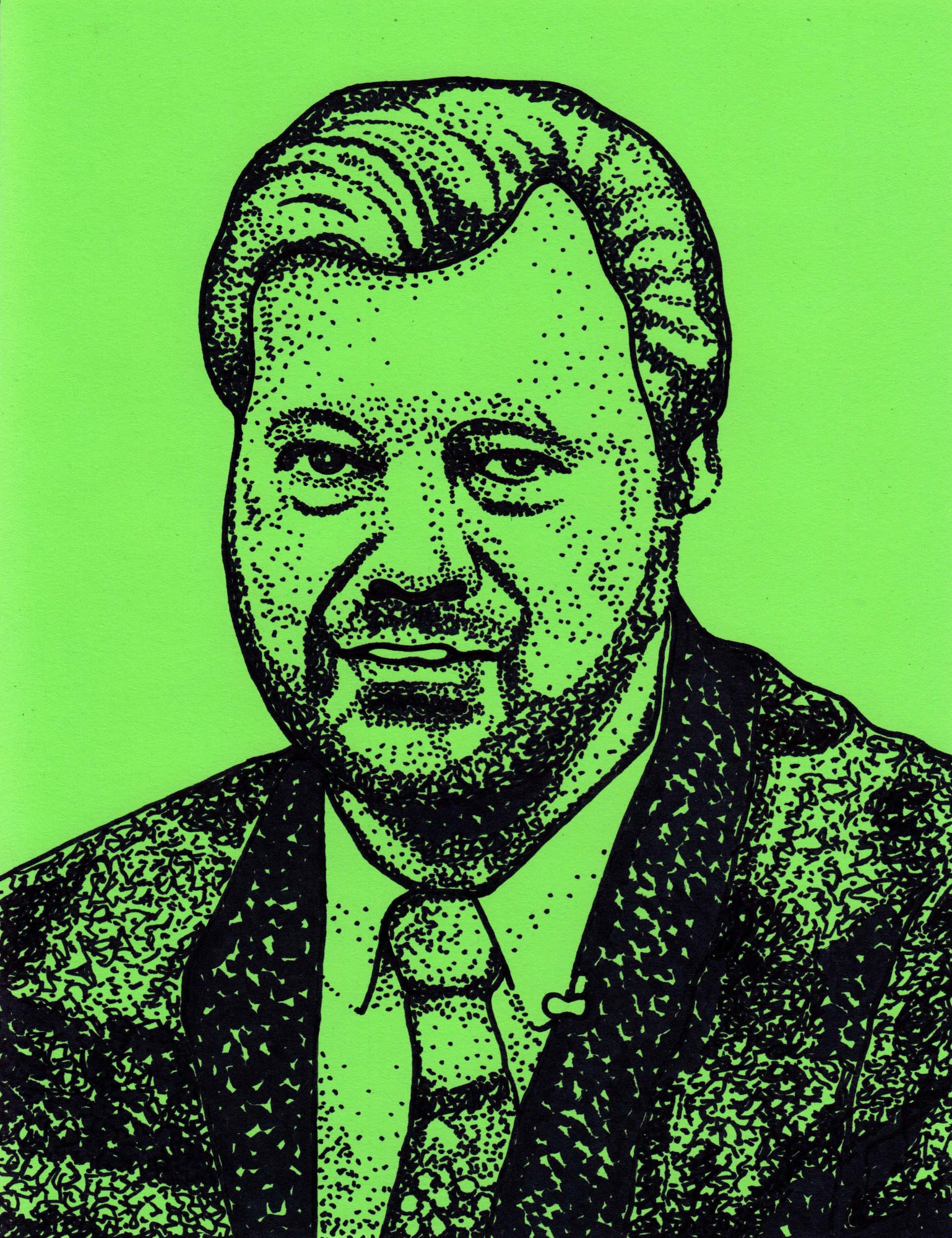 Alex Mihalko, Light Green 27, 2024