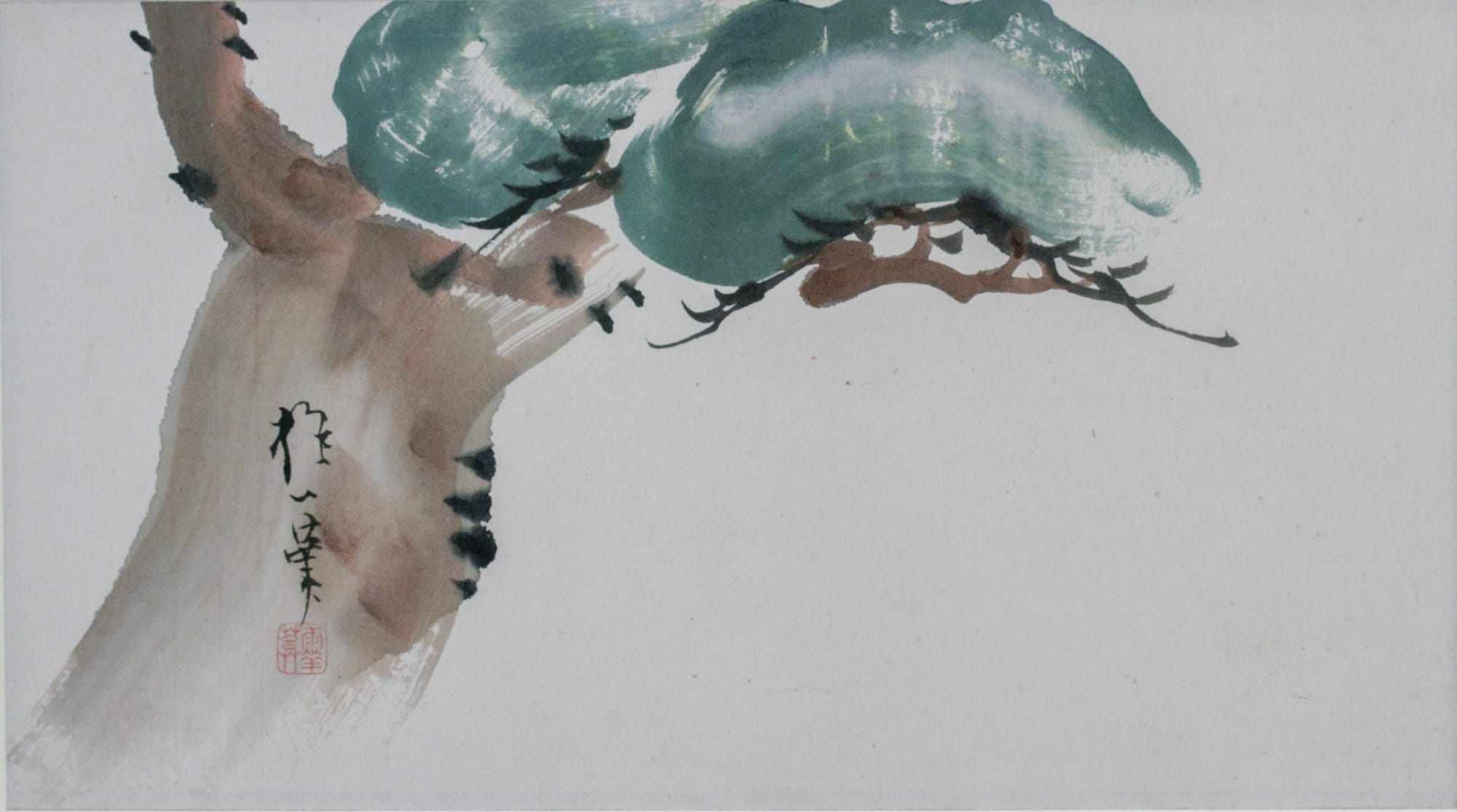 Hoitsu Sakai (1761-1868), Pine Tree, late 1700s