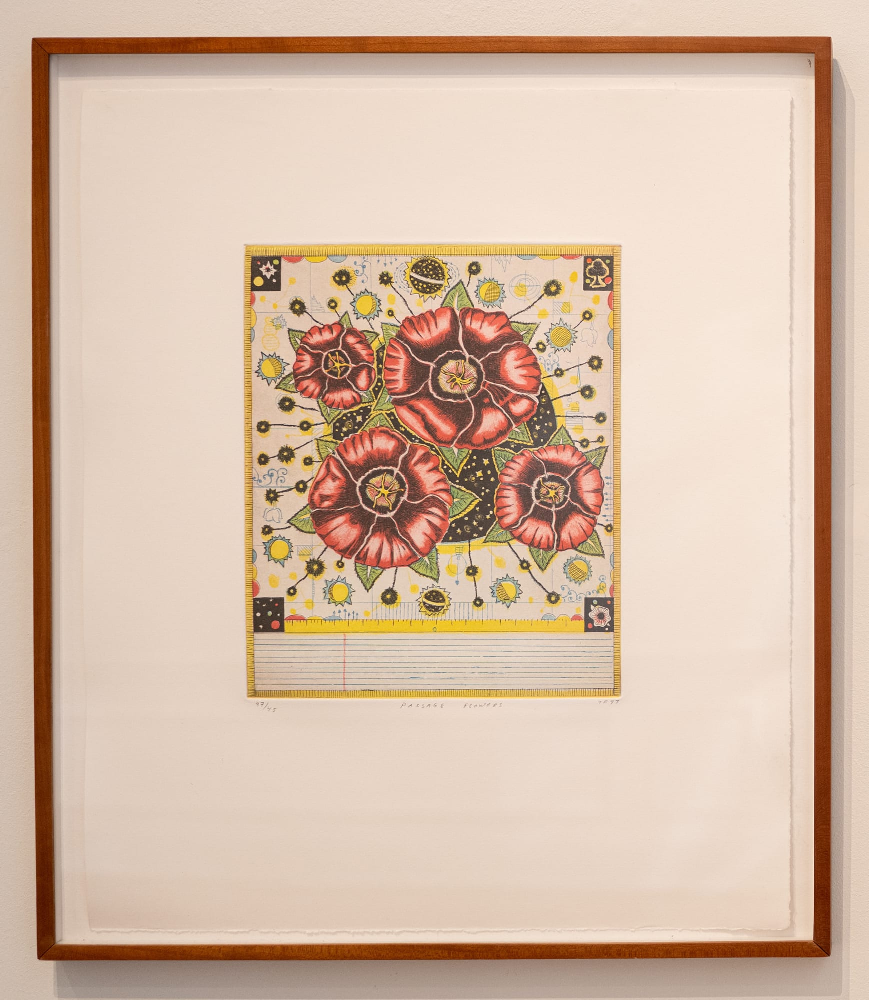 Tony Fitzpatrick, Passage Flowers, 1997