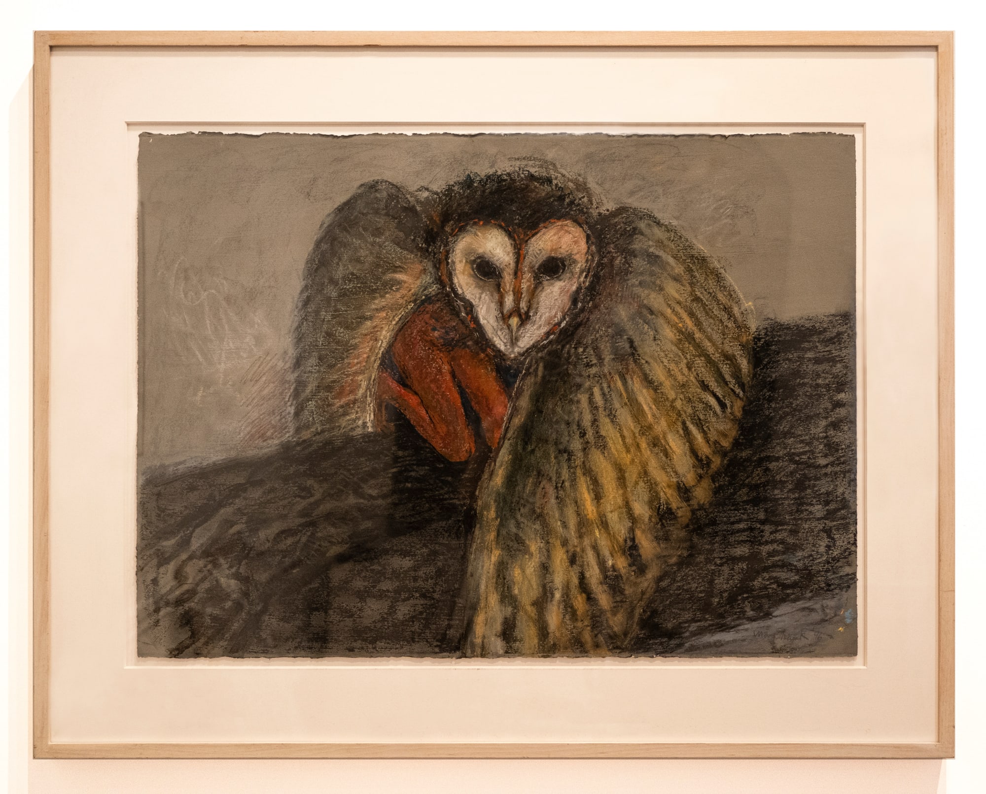 Mary Frank, Untitled (Owl), 1996