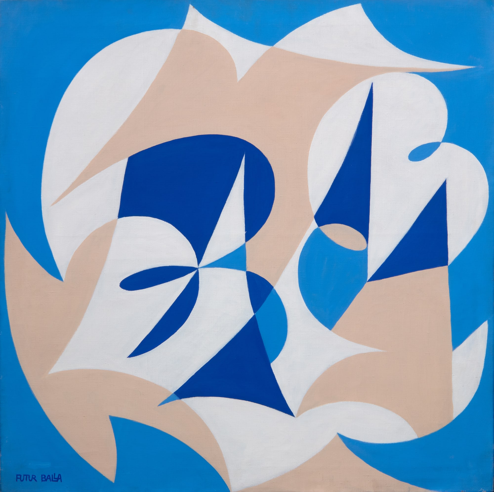 Giacomo Balla, Motivo con la parola Balla n. 53, 1925