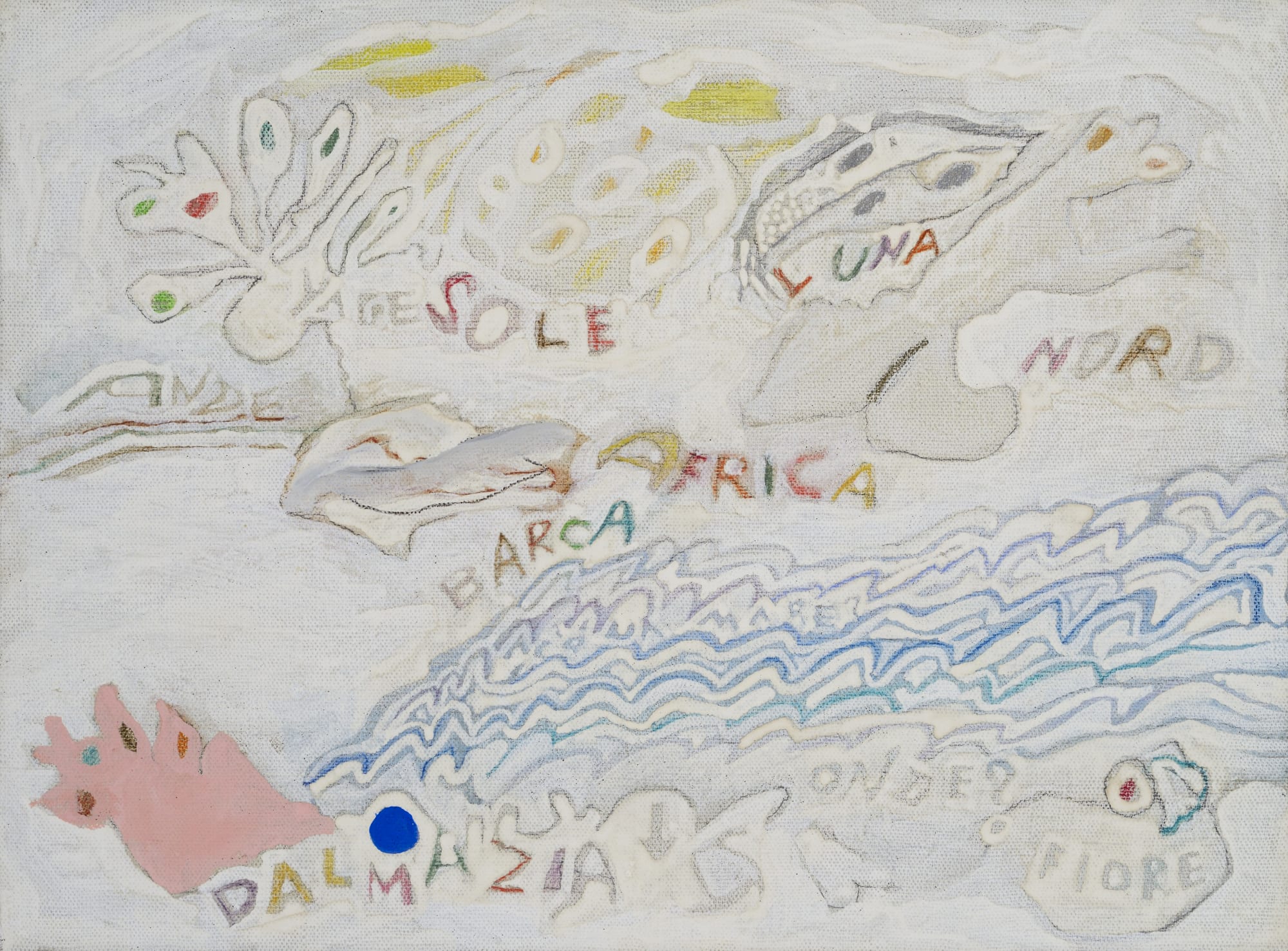 Gastone Novelli, Dalmazia, 1966