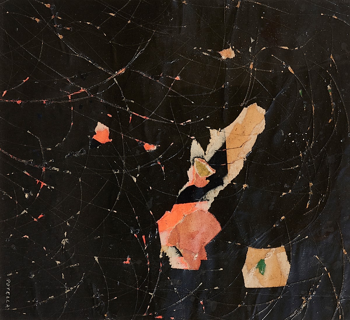 Mimmo Rotella, Untitled, 1954