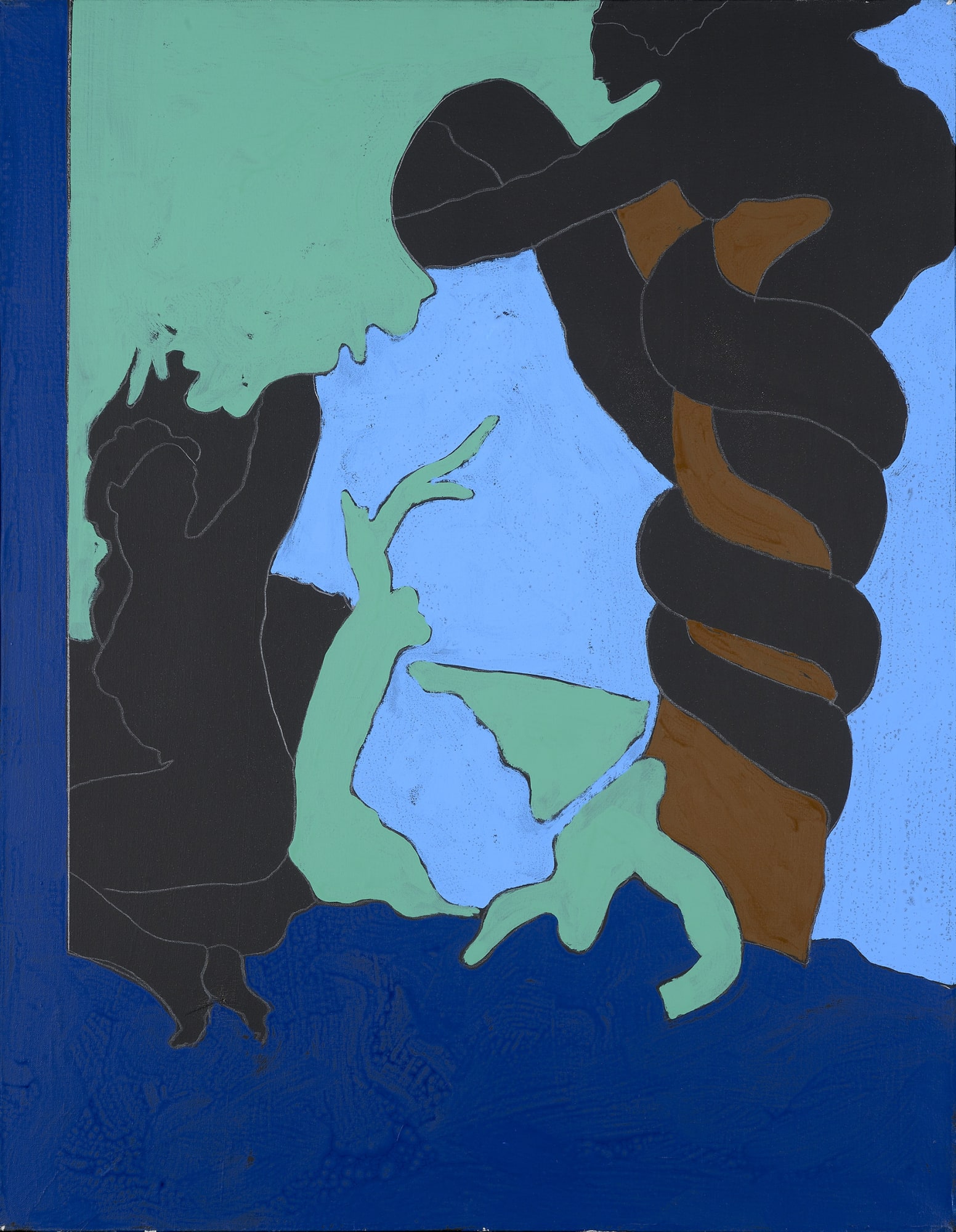 Tano Festa, Dal peccato originale, 1974