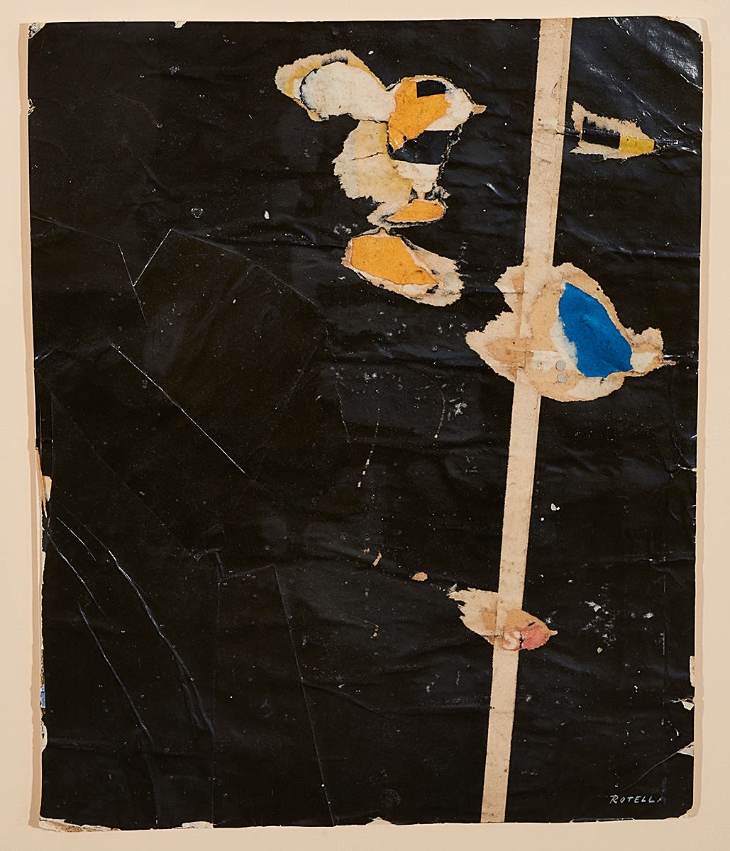 Mimmo Rotella, Untitled, 1953