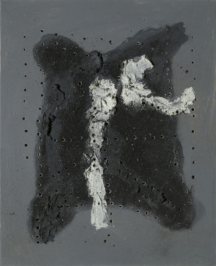 Lucio Fontana, Concetto spaziale, 1957