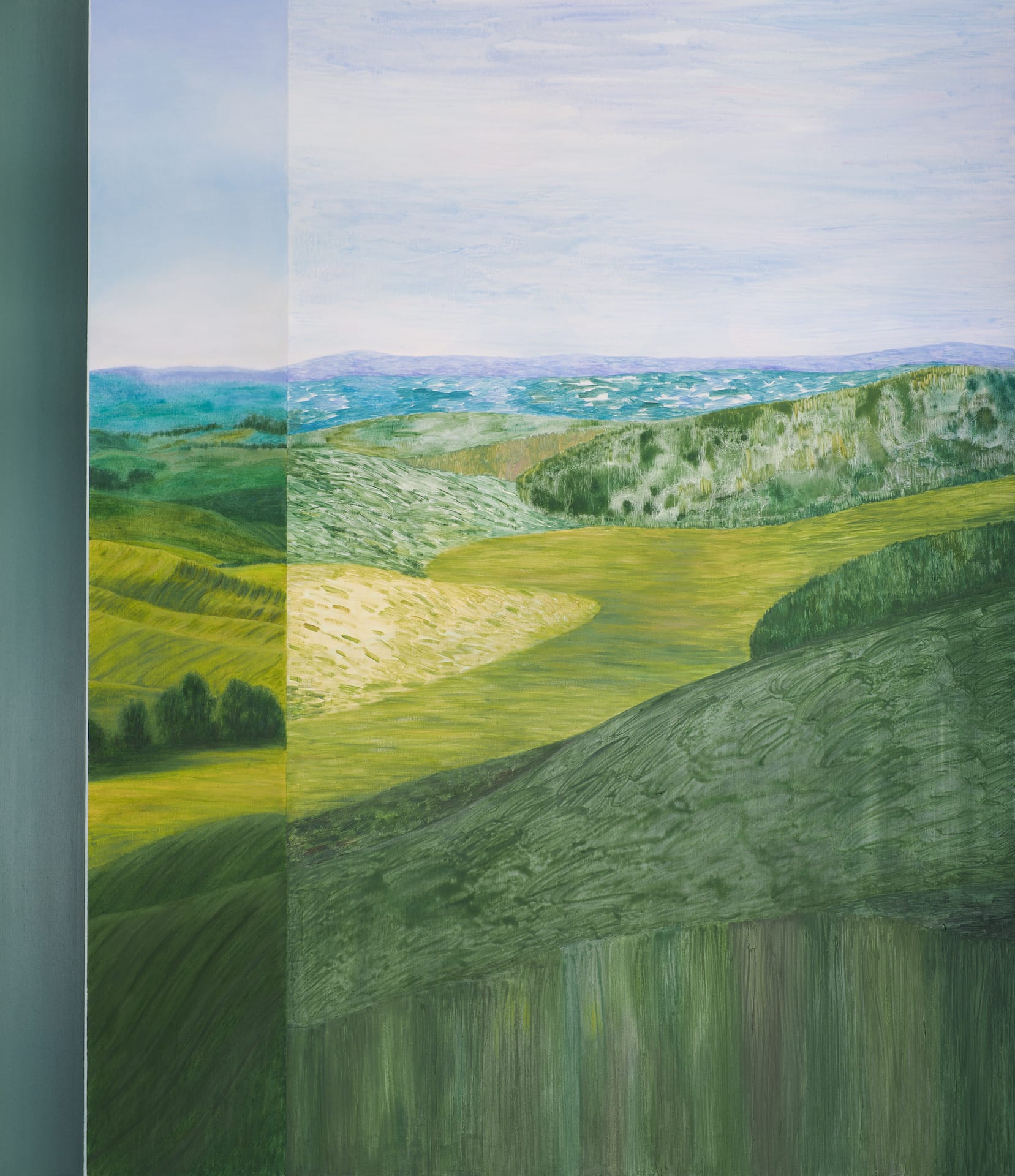 Codruța Cernea, Landscape Painted in April, 2021