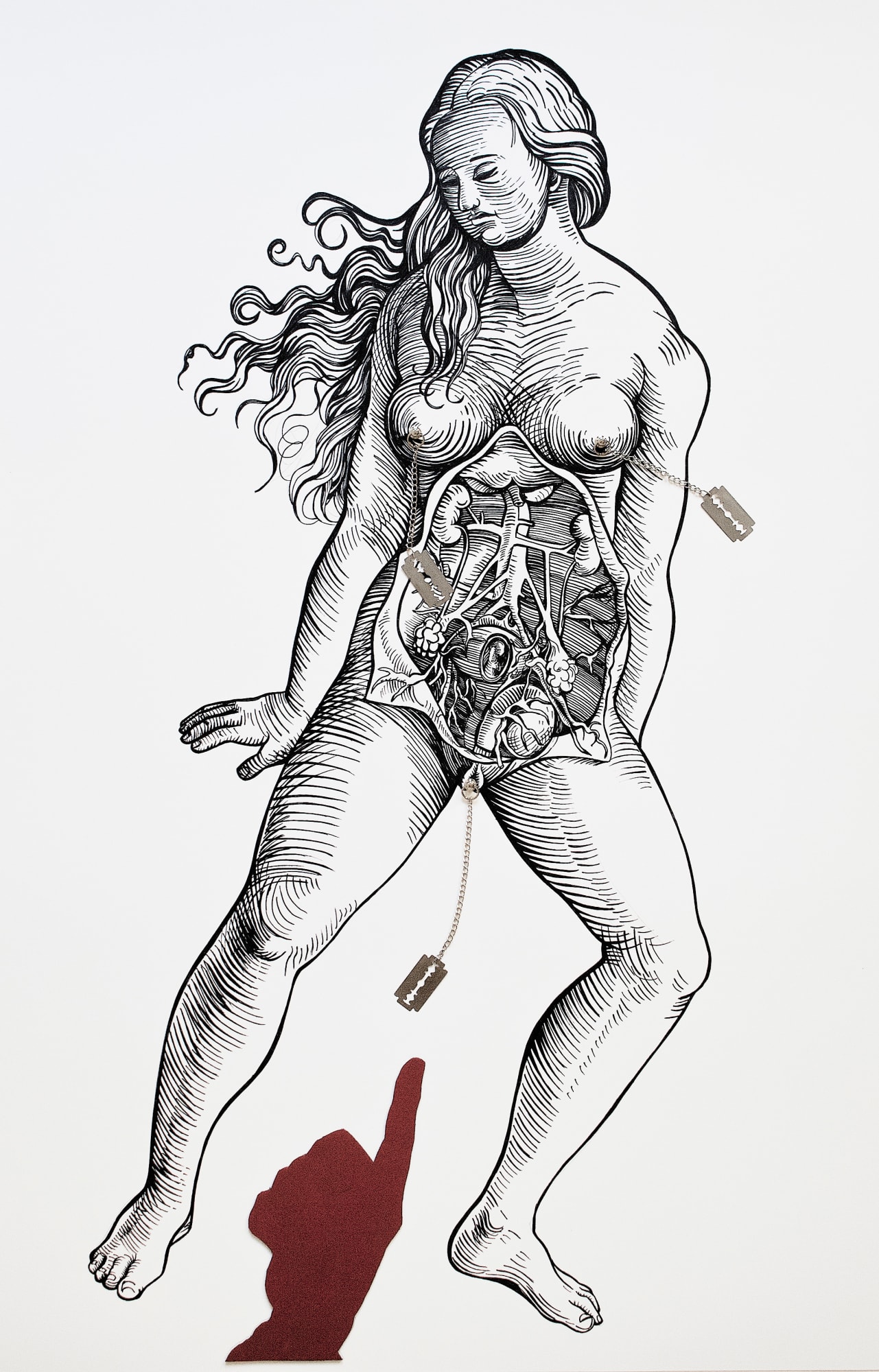 Ileana Pașcalău, Knife in My Armpit, 2022