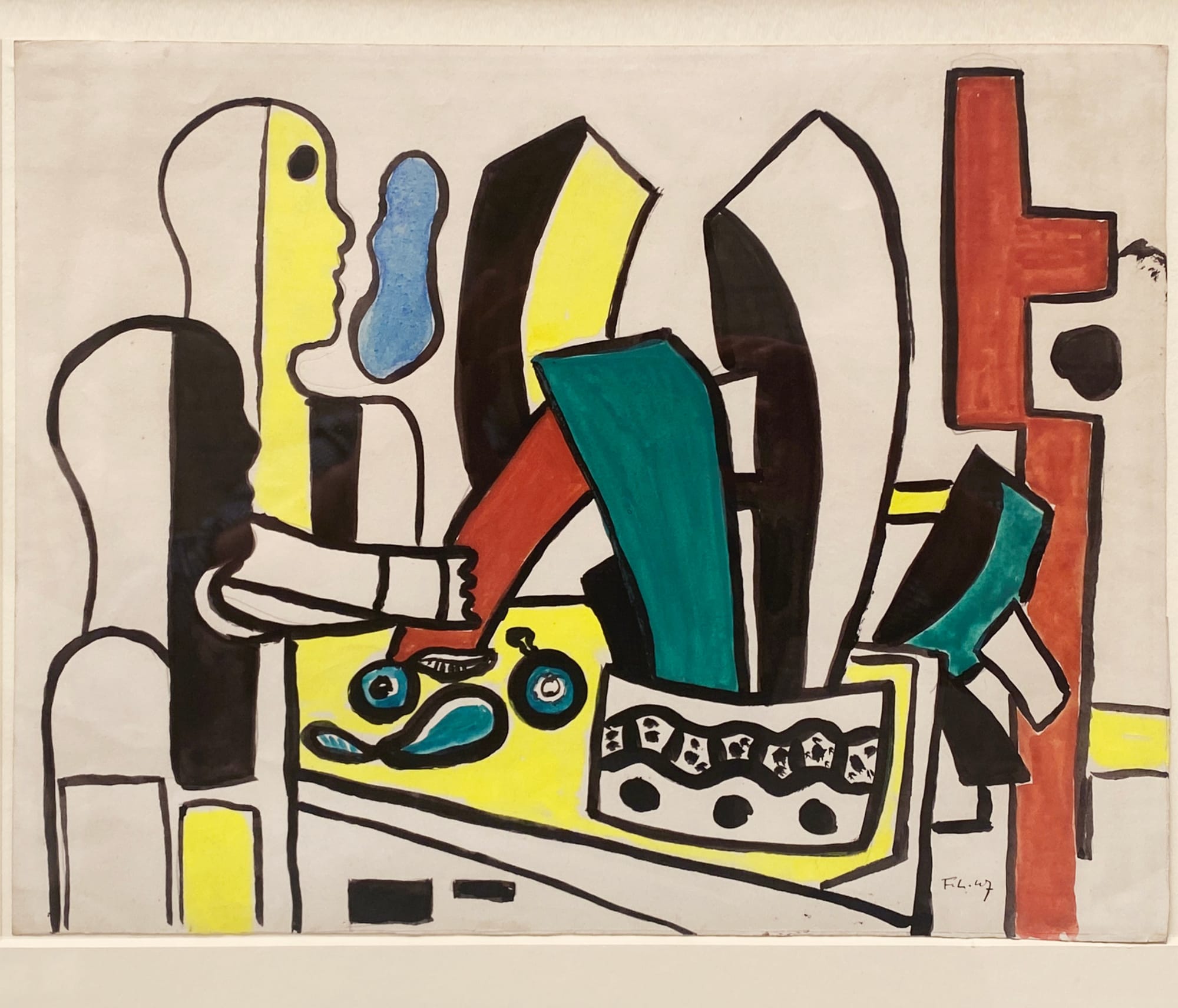 Fernand Léger, Deux Personnages, 1939