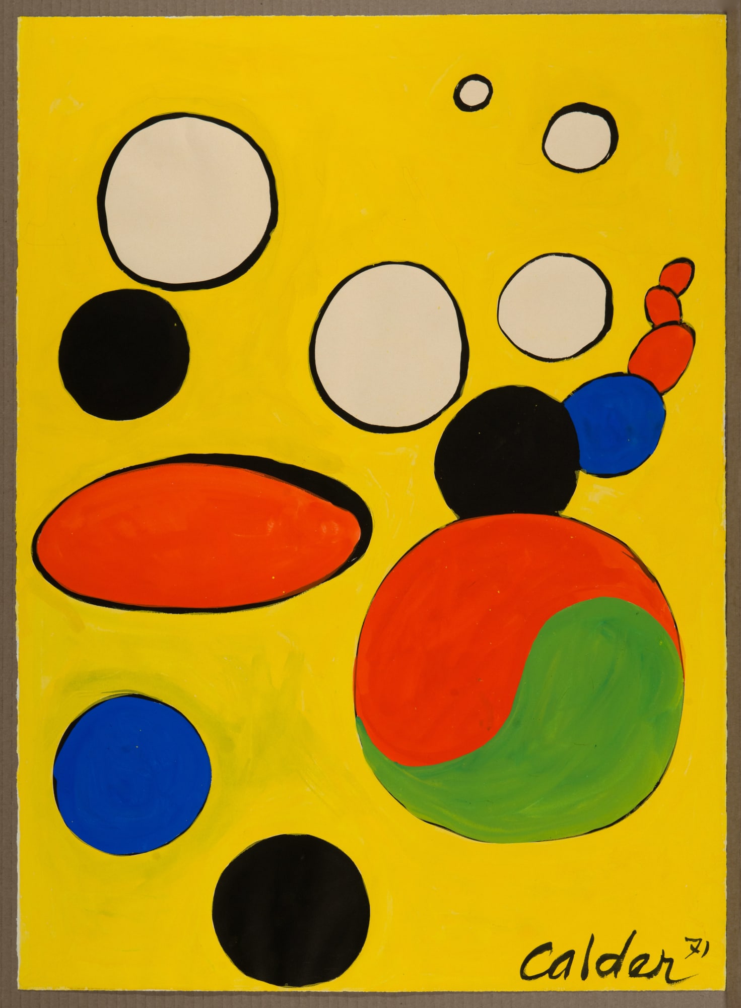 Alexander Calder, Twing, twang, yin and yang, 1971