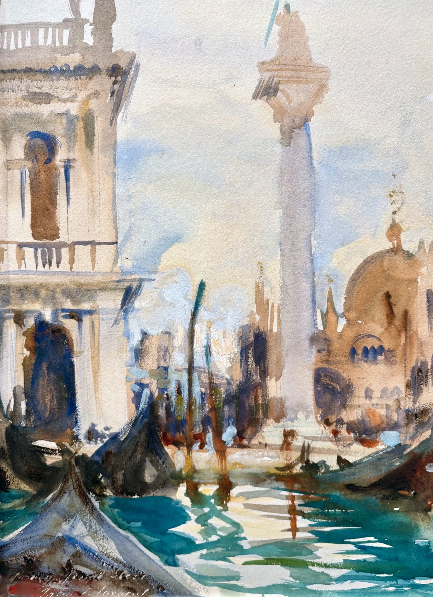 John Singer Sargent, Piazzetta, No.2, 1902-04