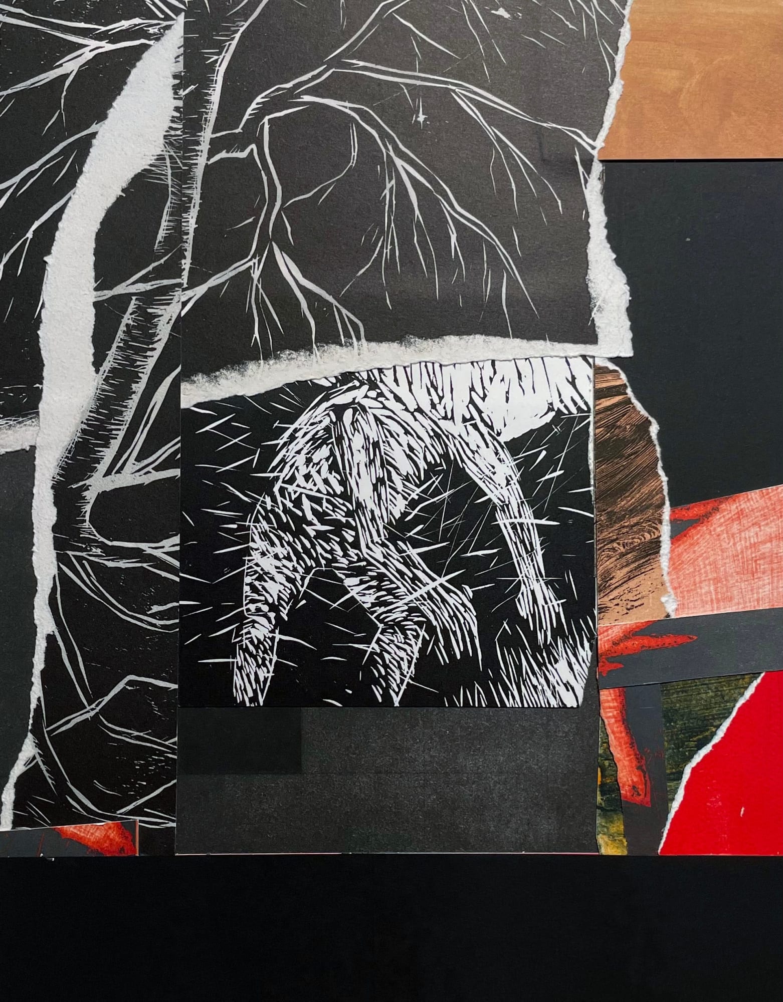 Bill Hall, Too Close to the Flame (Pandemic Series) unframed, 2022