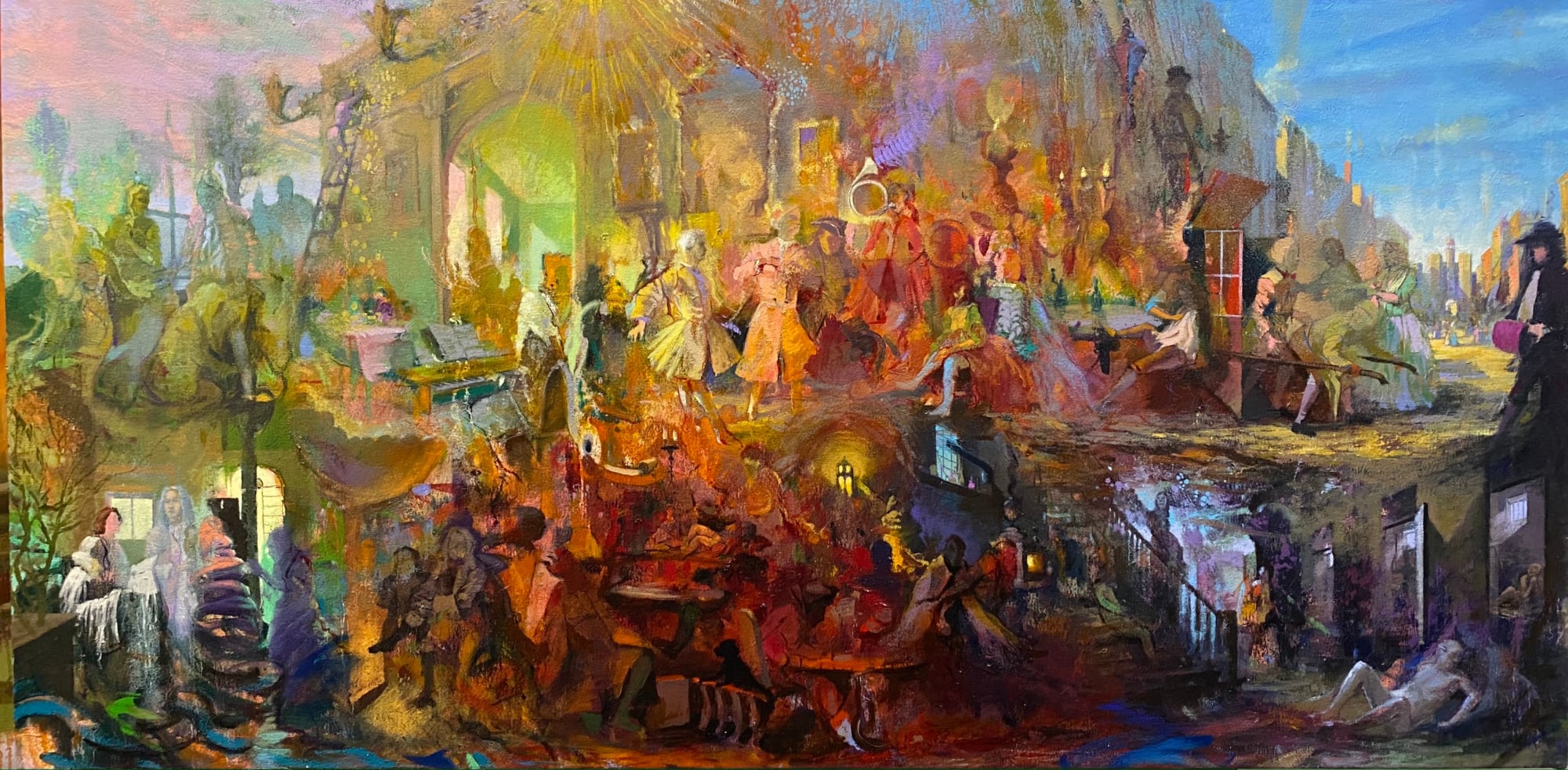 Paul Sattler, Rake’s Progress All-In-One (Horizontal)