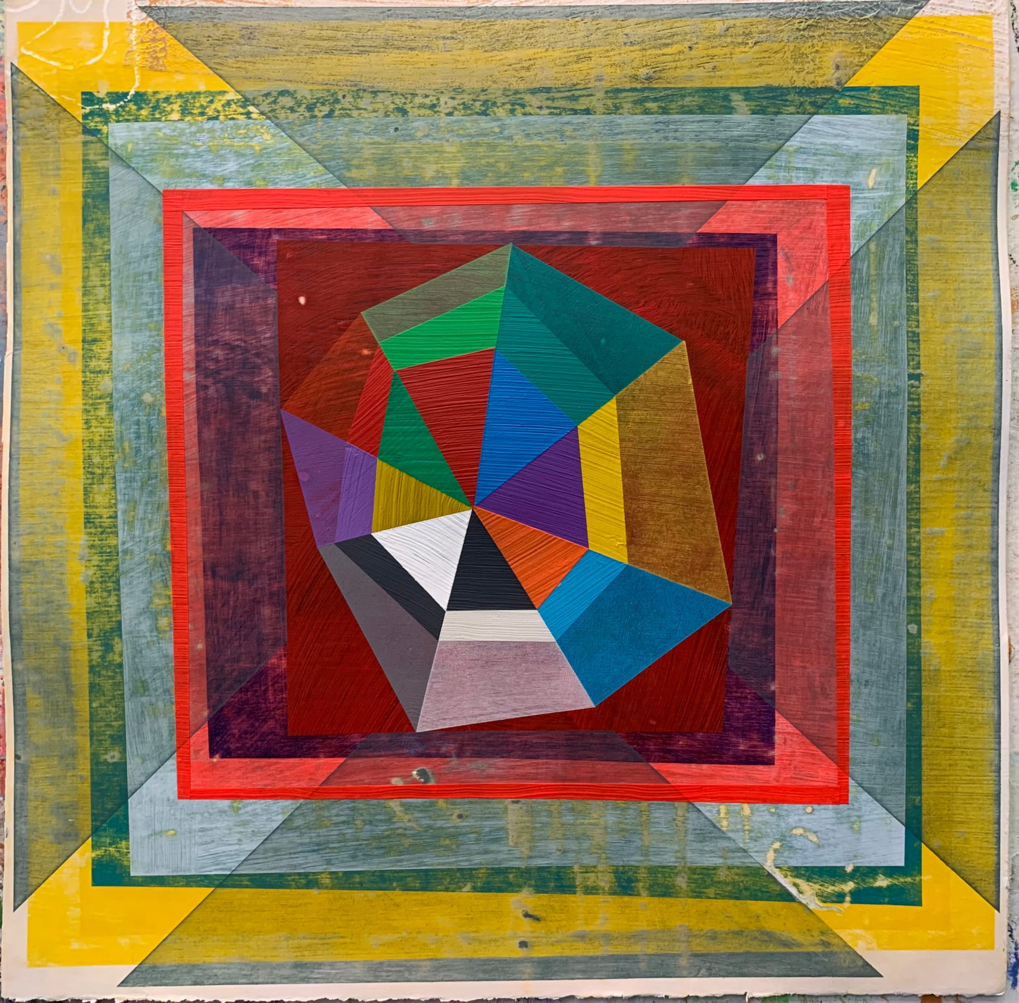 Michael Barringer, Organic Geometry (Pinwheel Mandala IV)