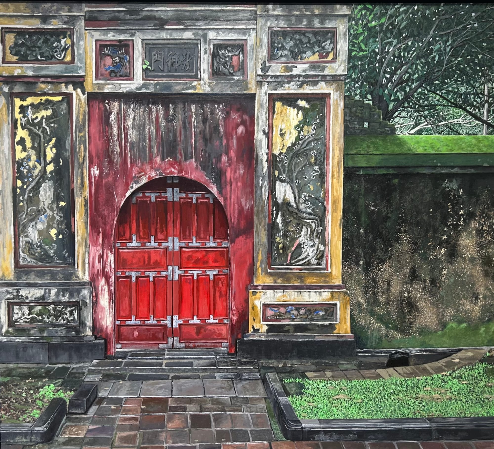 John L. Cleaveland, Jr., Cổng đỏ (Red Door)