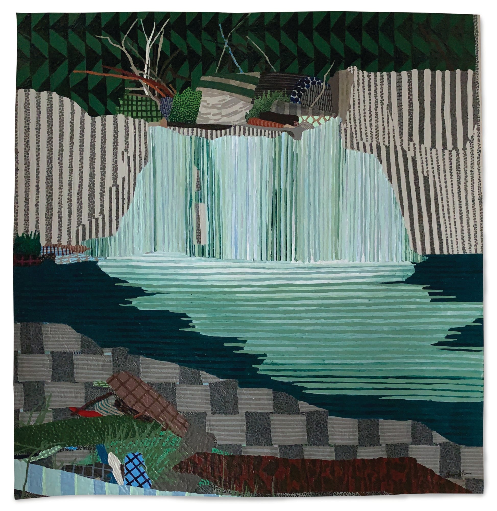 Samantha Bates, River and Rocks