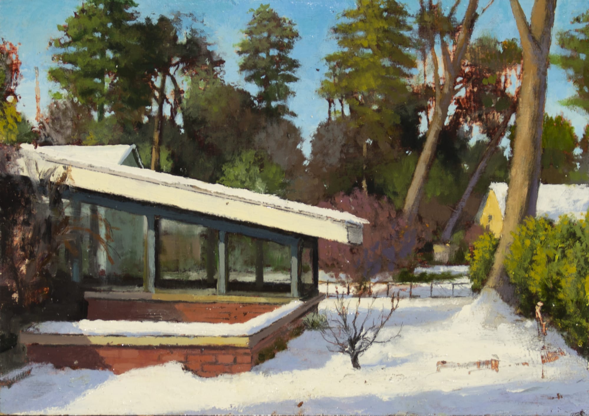 Paul Sattler, View From Studio, Winter