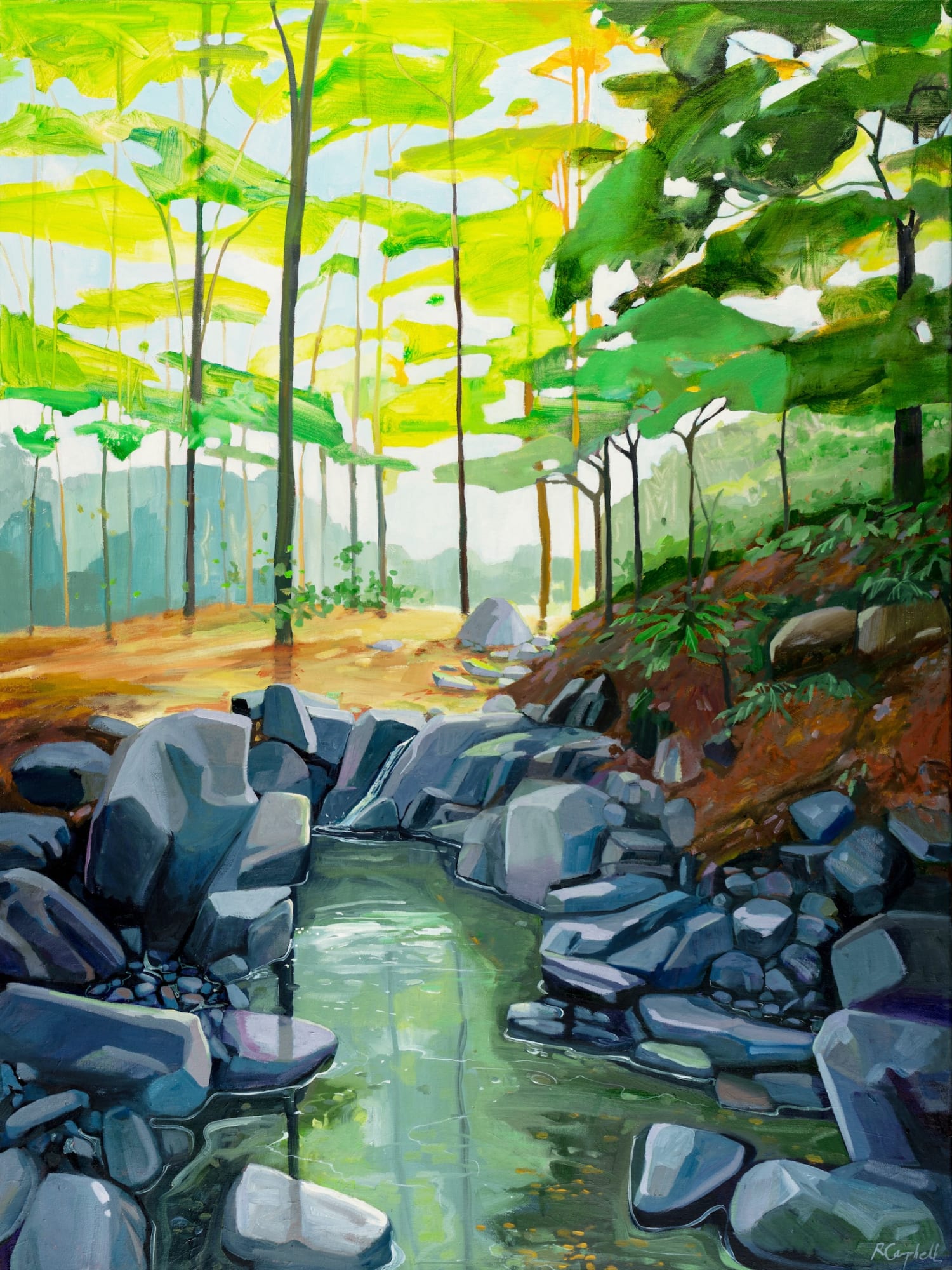 Rachel Campbell, A Rock A River A Tree II