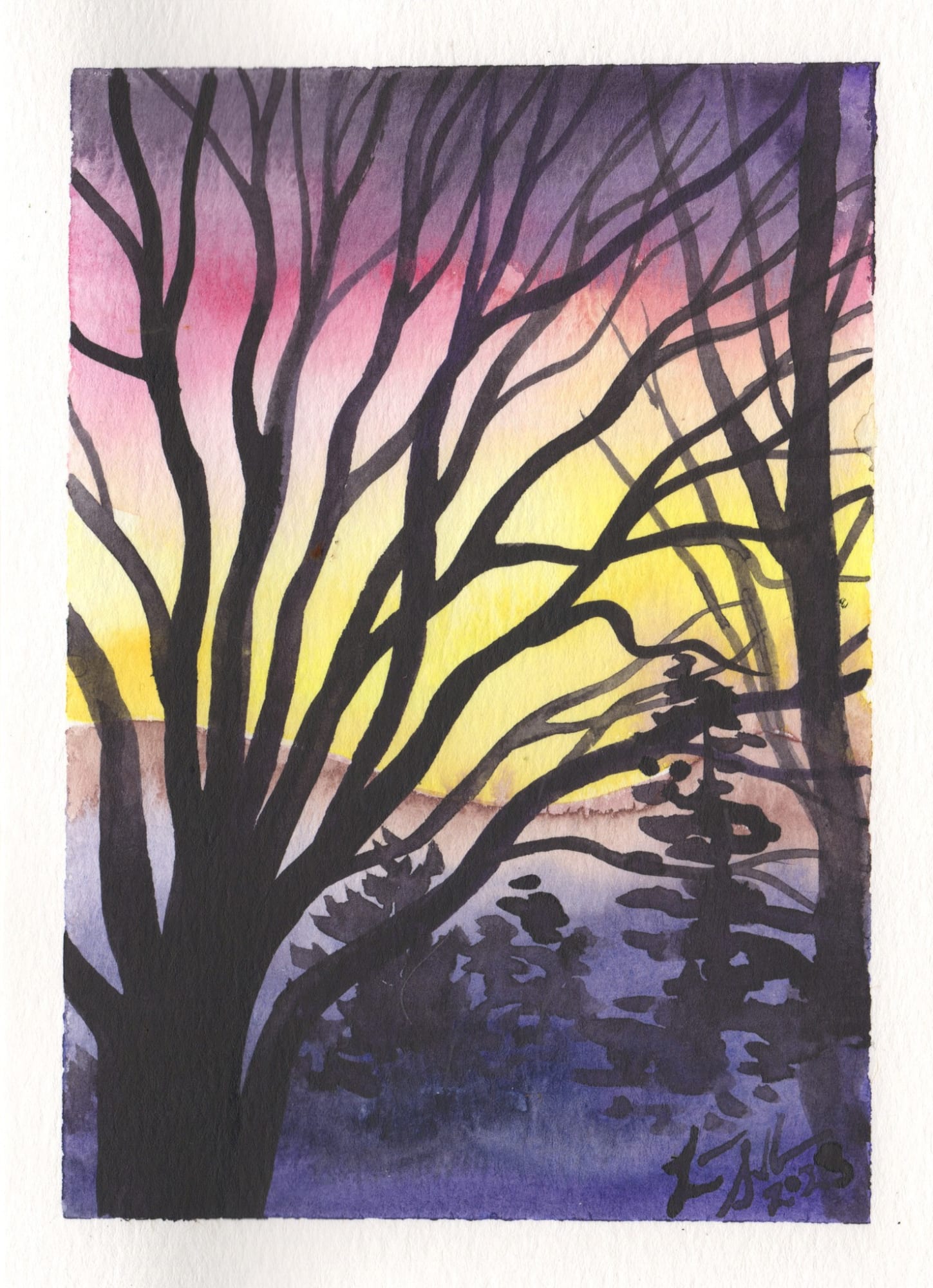 Laura Sellers, Dark Sunrise East Asheville