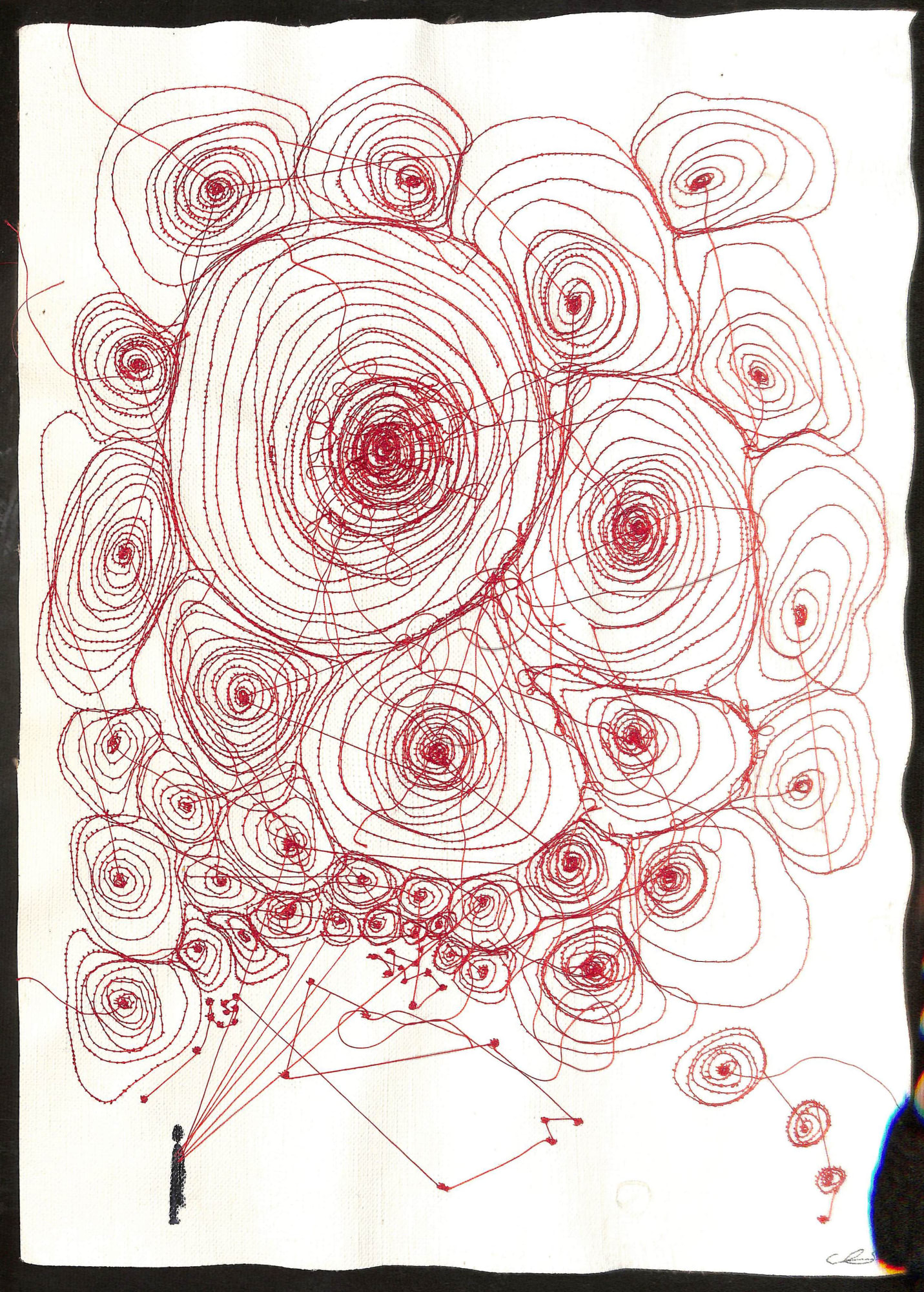 Chiharu Shiota, Connected to the Universe (15), 2023