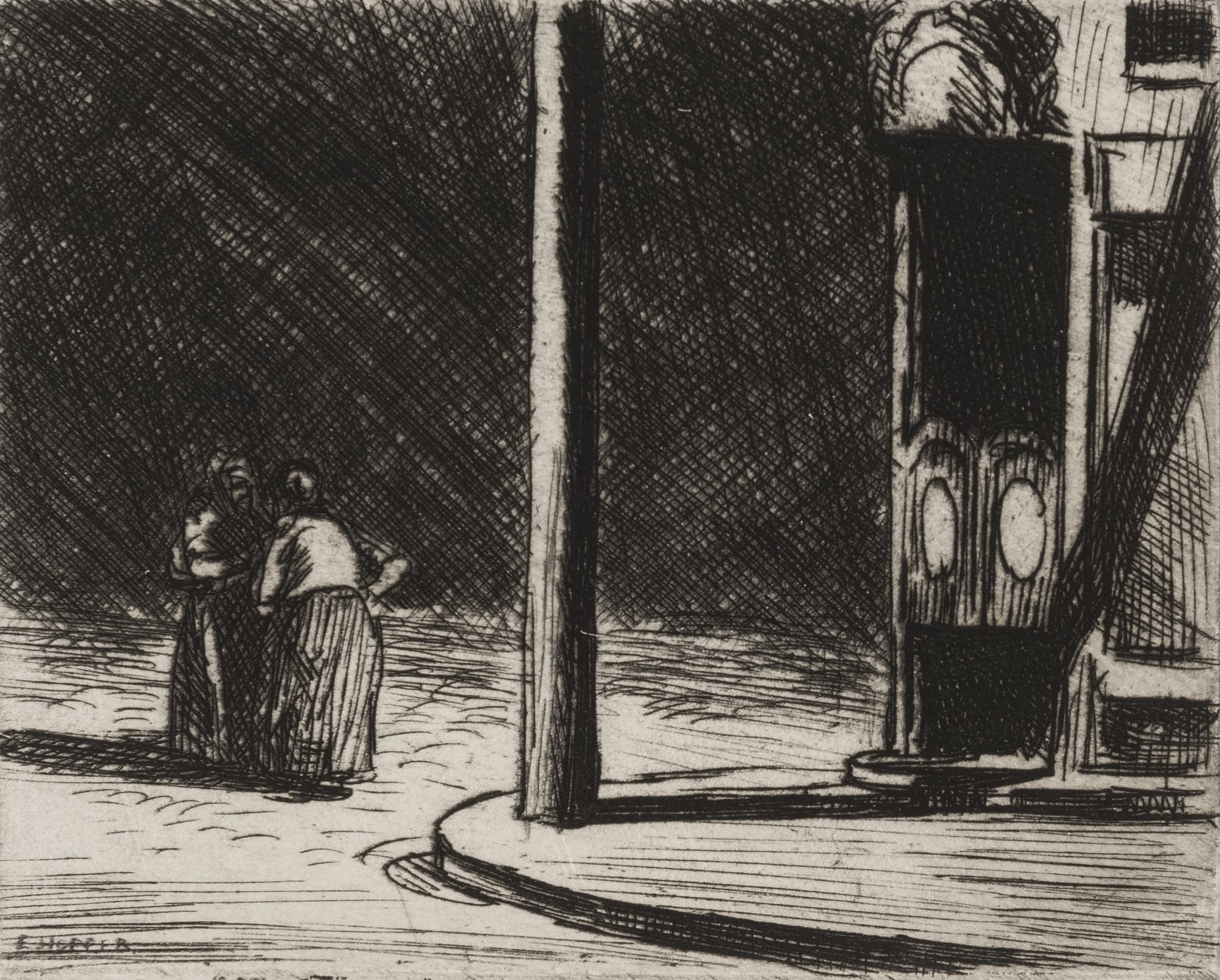 Edward Hopper, A Corner, 1919