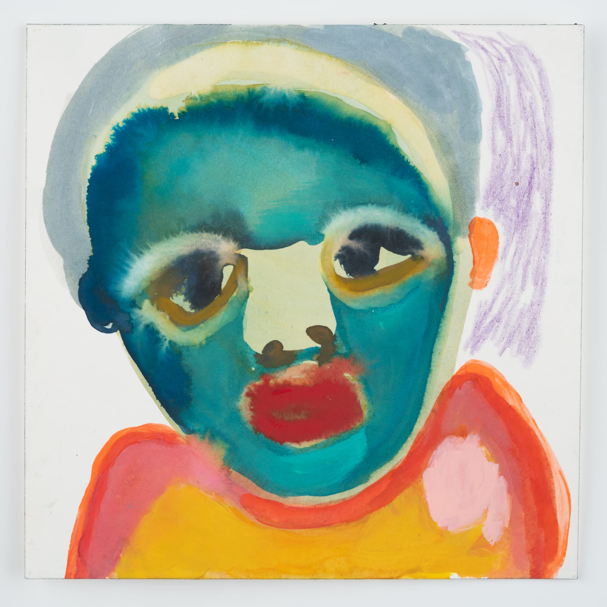 Jamie Romanet, Purple Ponytail, 2019