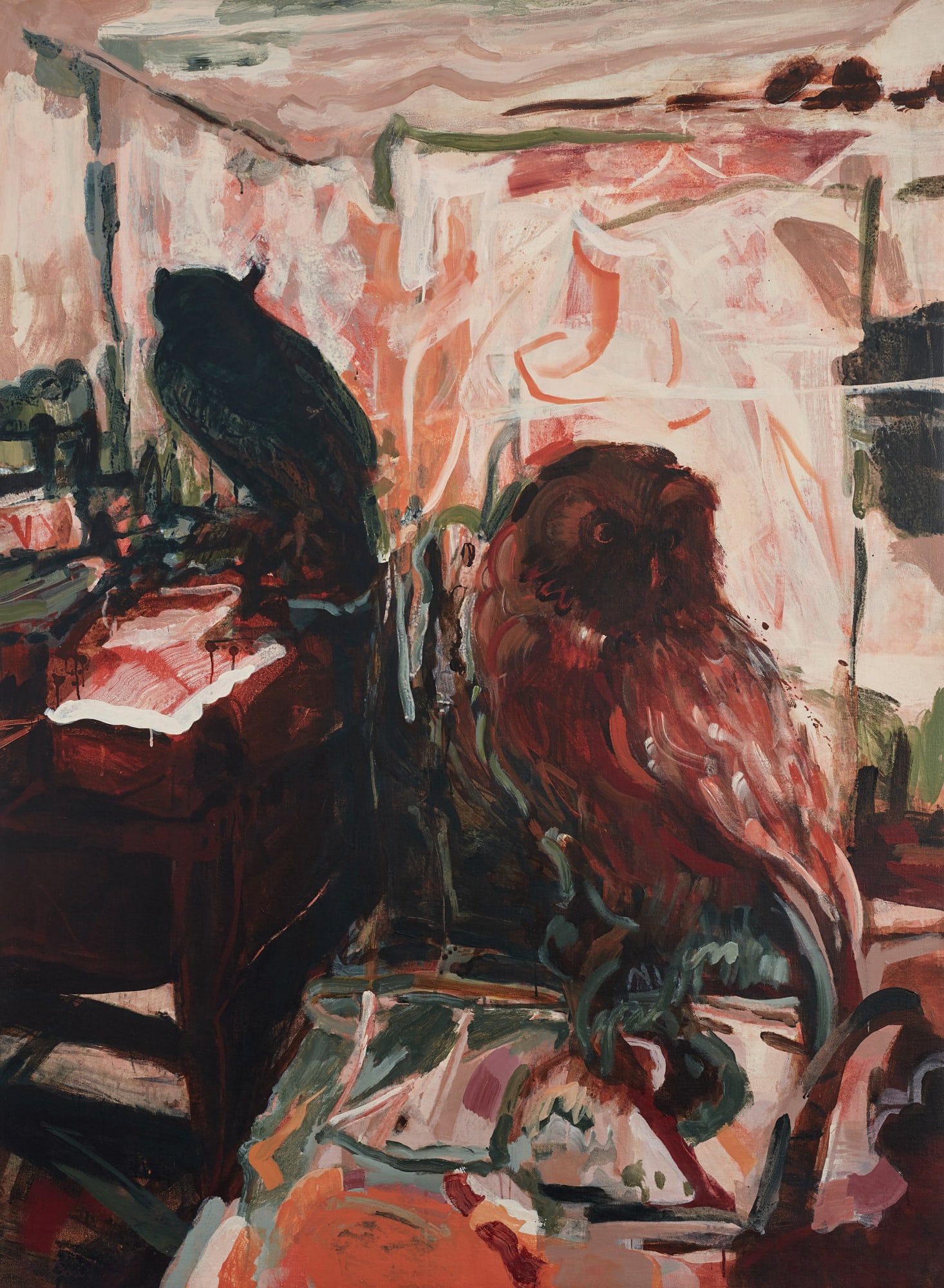 Renata Pari-Lewis, What are we in the shadow of trees , 2022