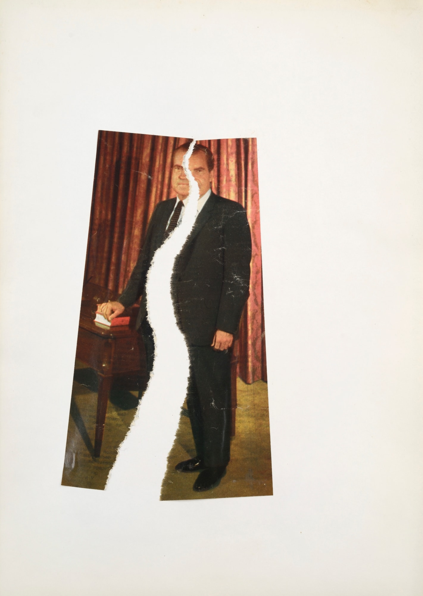 Gil Joseph Wolman Nixon papier séparé sur Canson 42 x 30 cm (disponible) 42 x 30 cm (available)