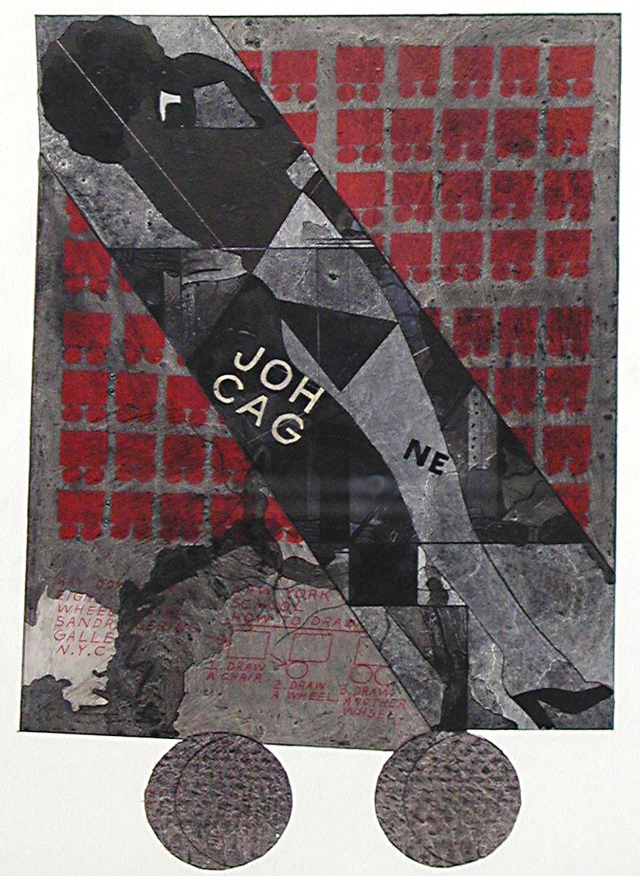 Ray Johnson, Untitled (Joh Cag), n.d.