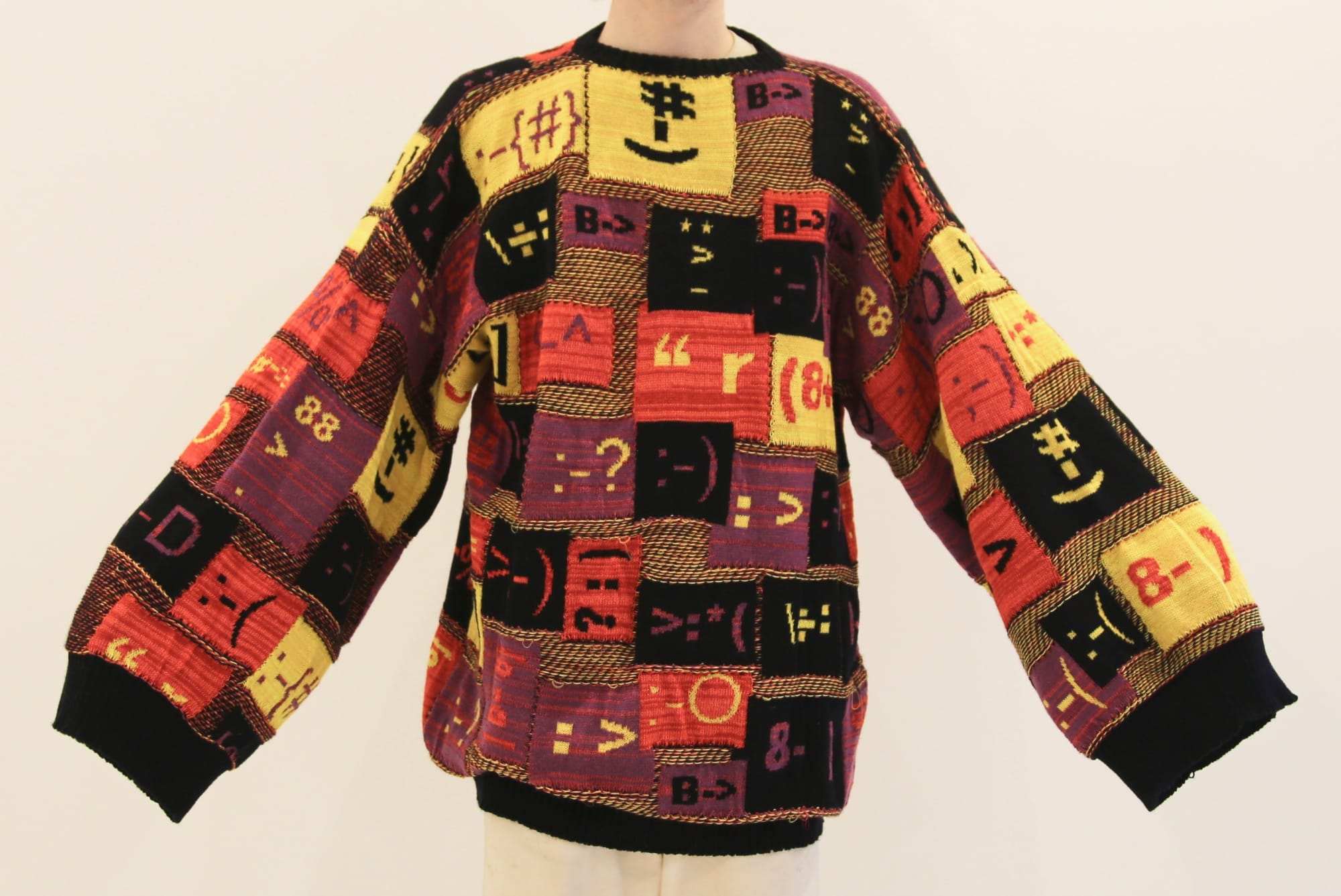 Jim Drain, Untitled (Emoticon sweater), 2009