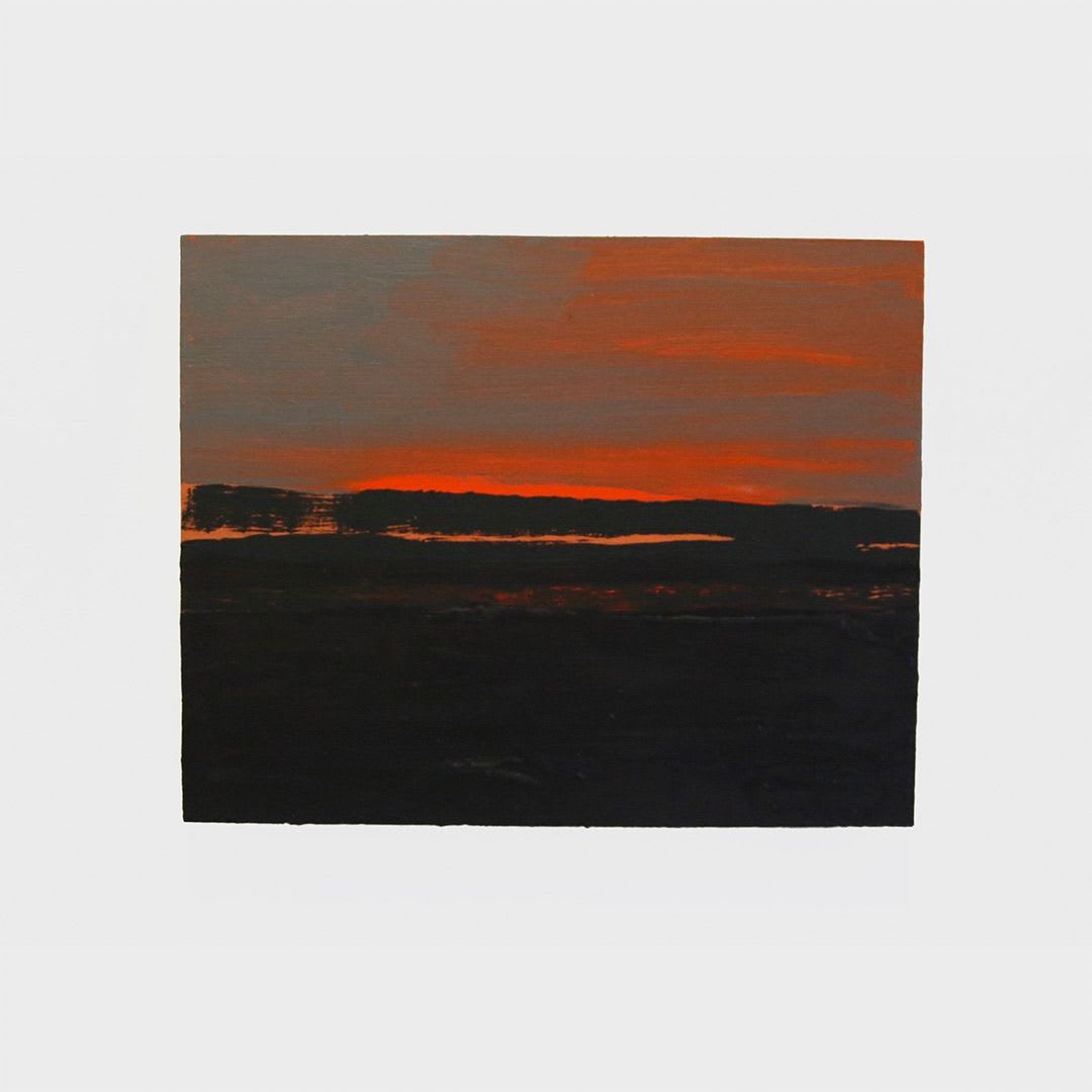Seth Cameron, Study of a sunset, 2019