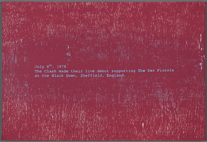 Nils Karsten, July 4th, 1976 - The Clash/Sex Pistols, 2012