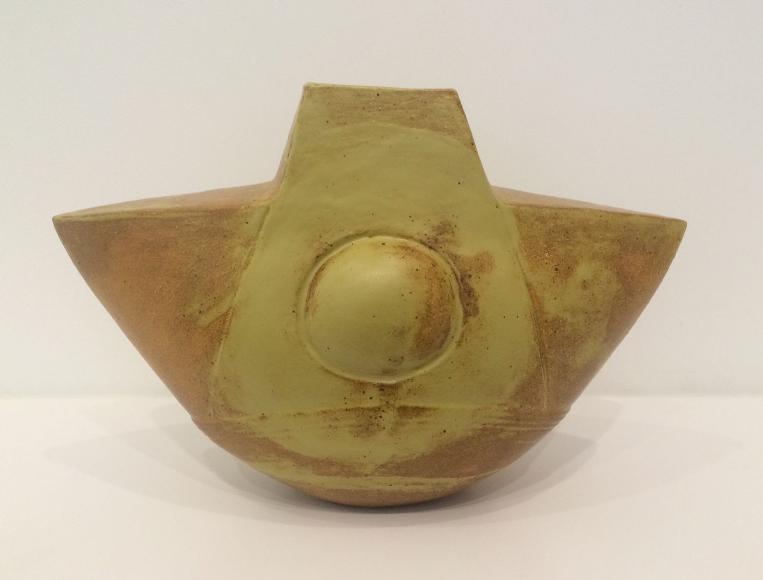 Wayne Ngan, Yellow Glaze Vase, 2014