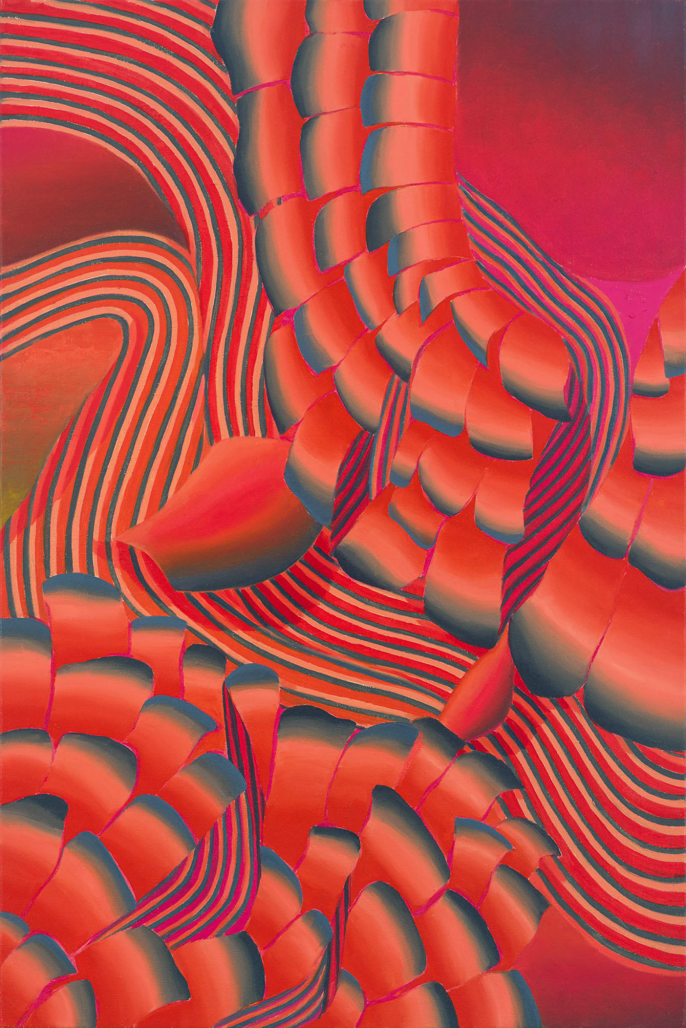 Theresa Daddezio, Magnetized Bloom, 2021