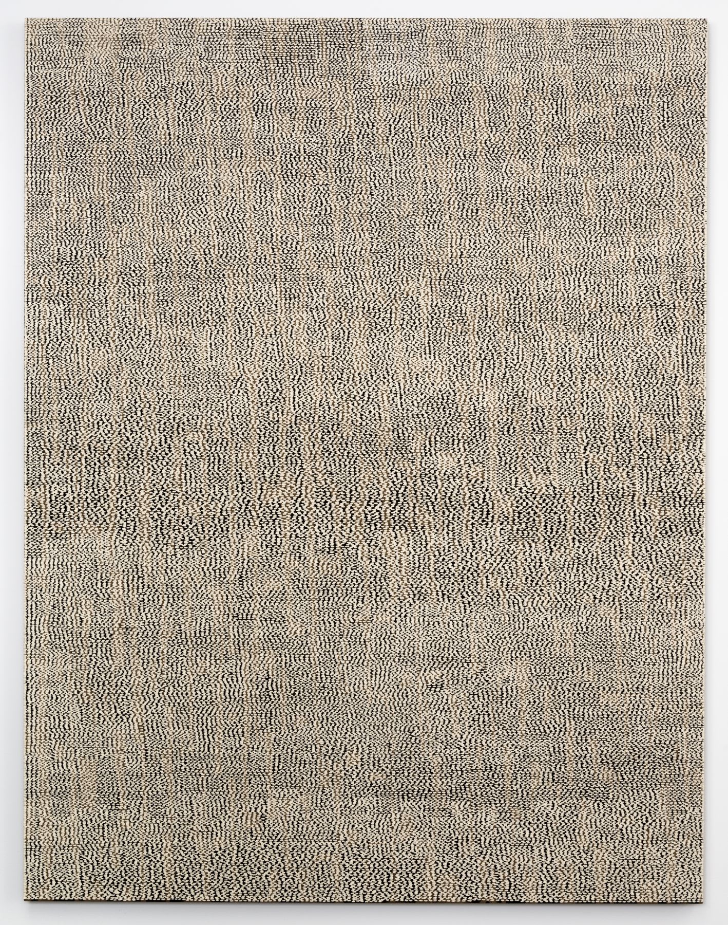 Jennifer Guidi, Untitled (Field #3 Black and White), 2013