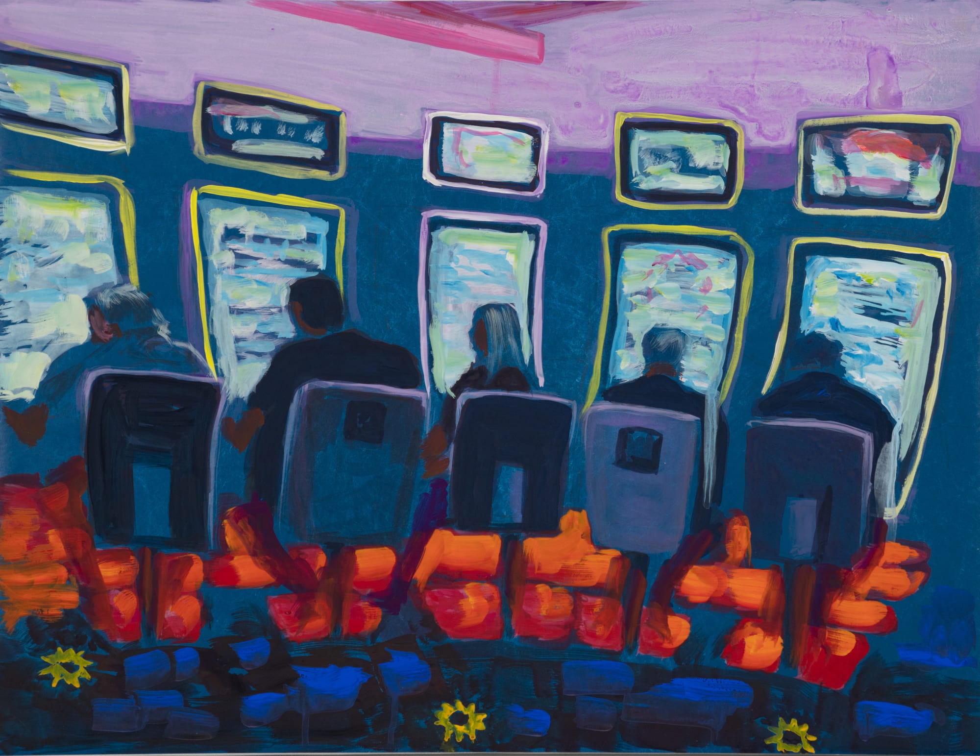 Jane Dickson, Cassis Casino 5 Cockpit, 2017