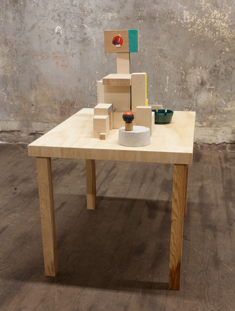 Ohad Meromi, Resting Position #2, 2014