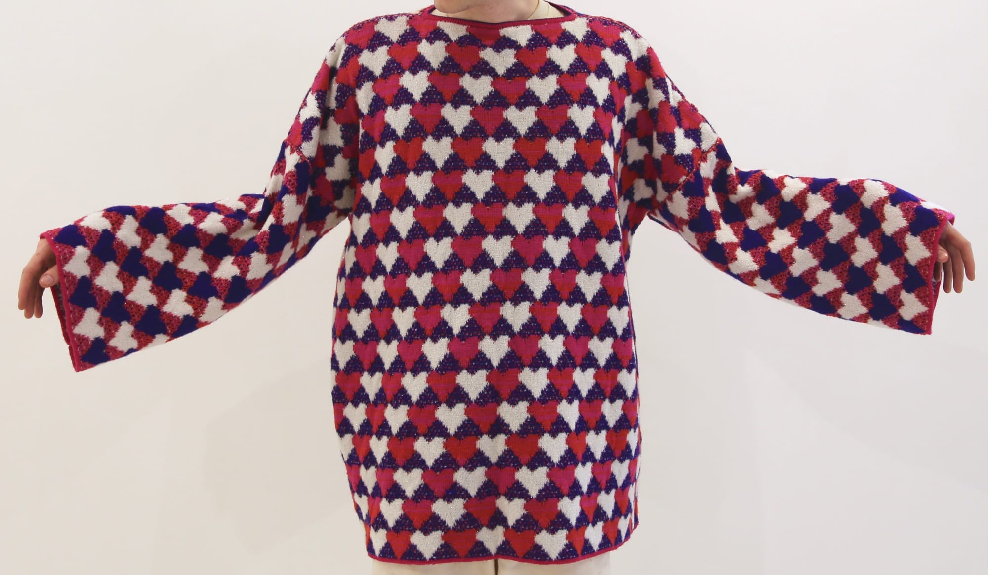 Jim Drain, Untitled (Heart sweater), 2009