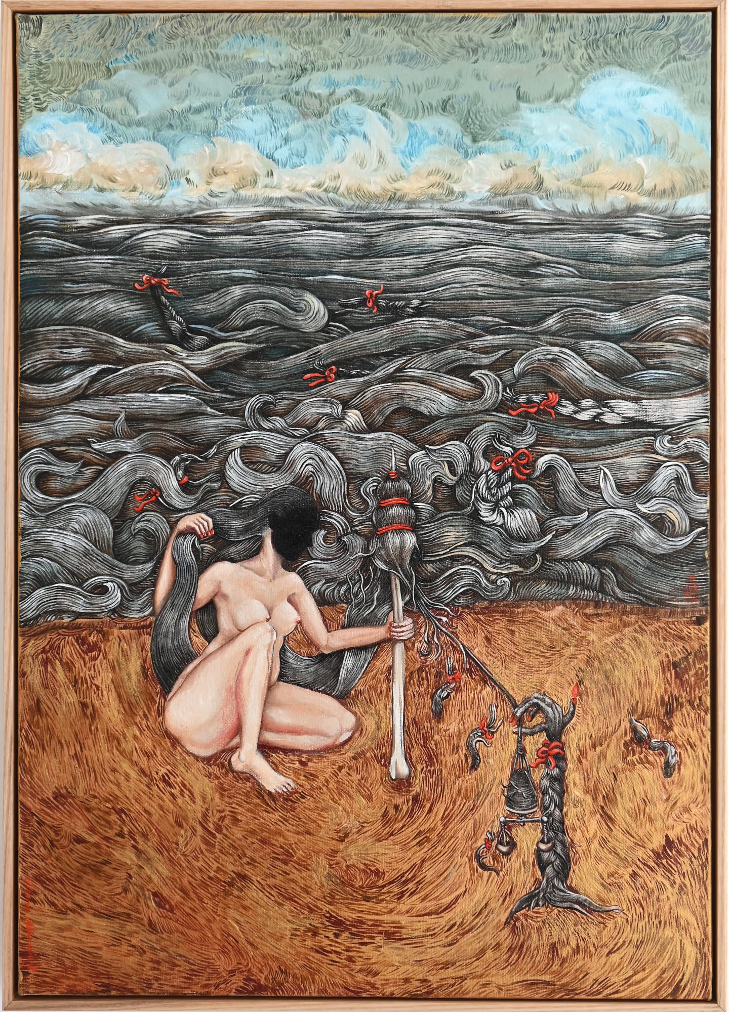 Marzena Ablewska-Lech, The Weaver, 2023