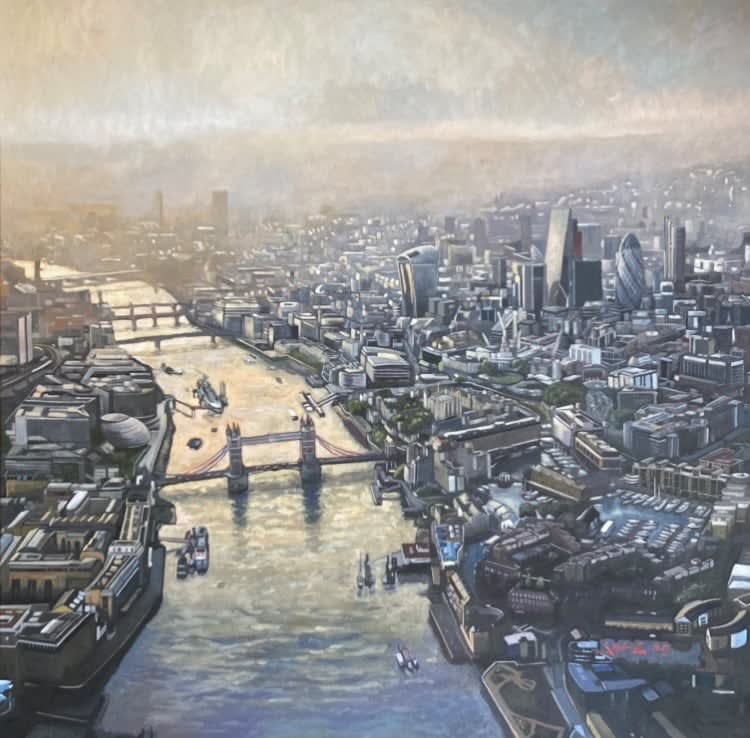 Stephen Collett, London Aerial IV, 2023