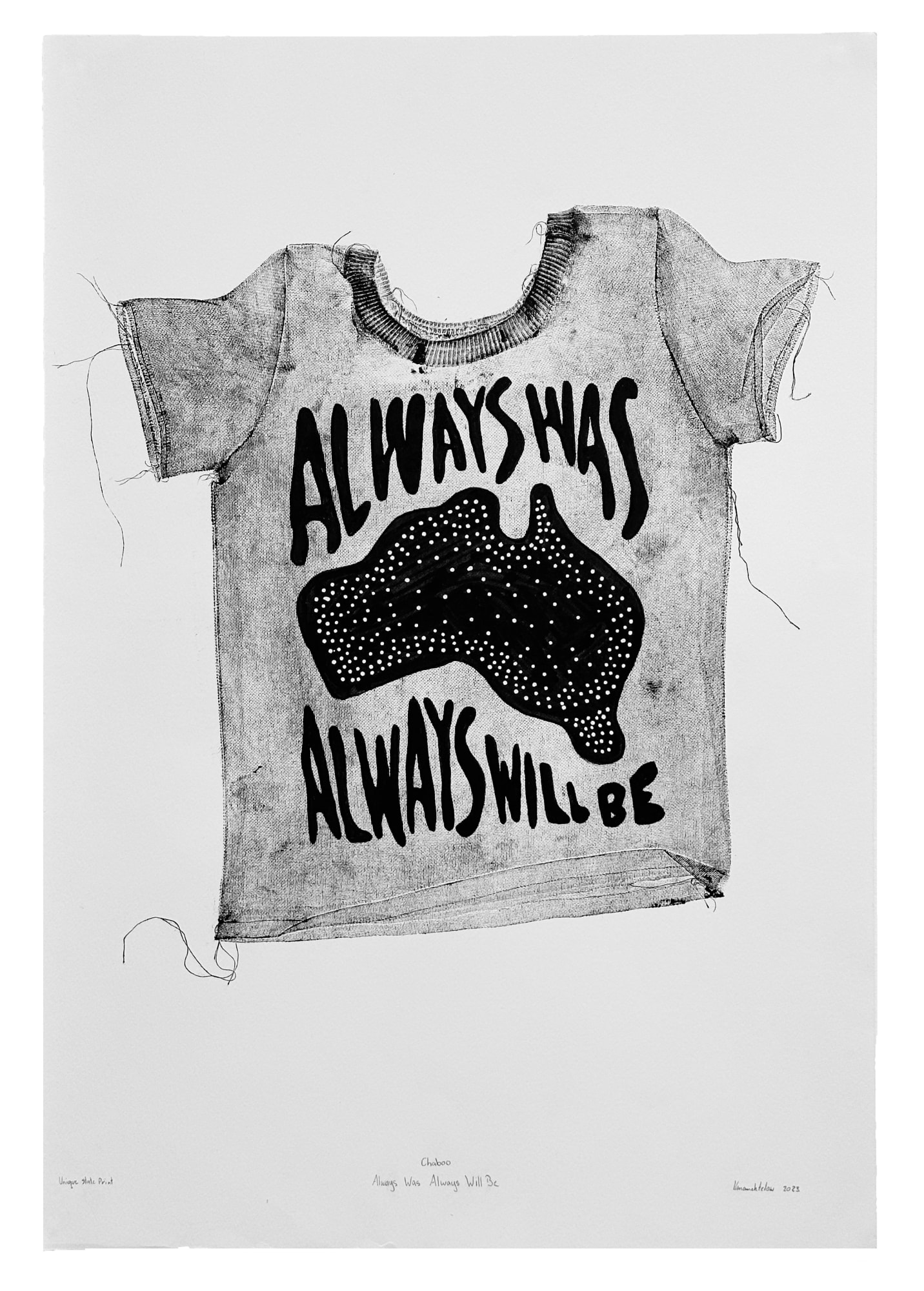 Kyra Mancktelow, Chaboo Always Was Always Will Be, 2023